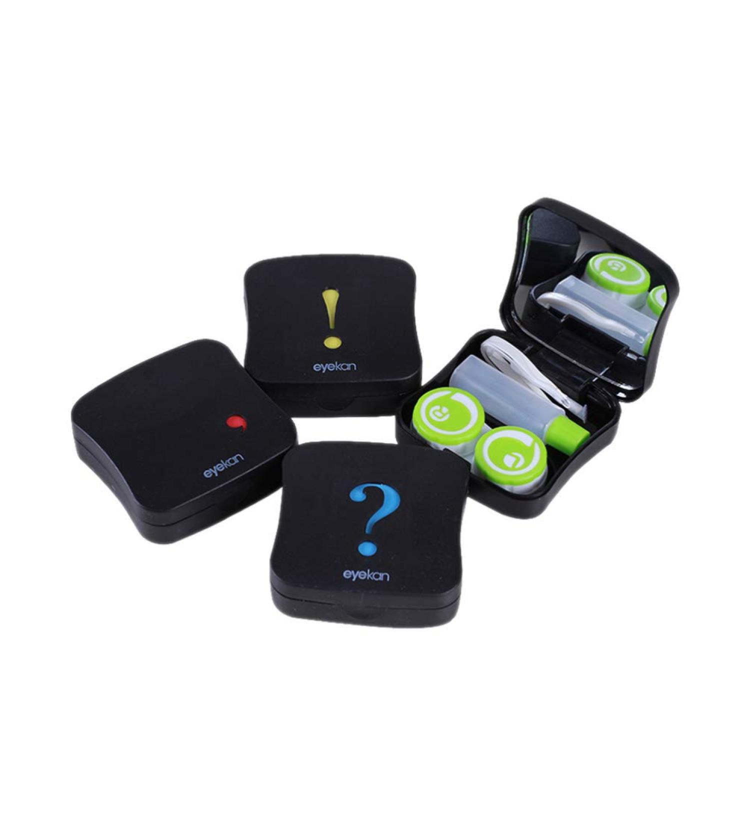 EXCEART 4 Pieces Contact Lens Case - Travel Eye Care Kit for Men & Women | Portable Carrying Bag for Outdoor & Home Use - Buy Online on GoSupps.com