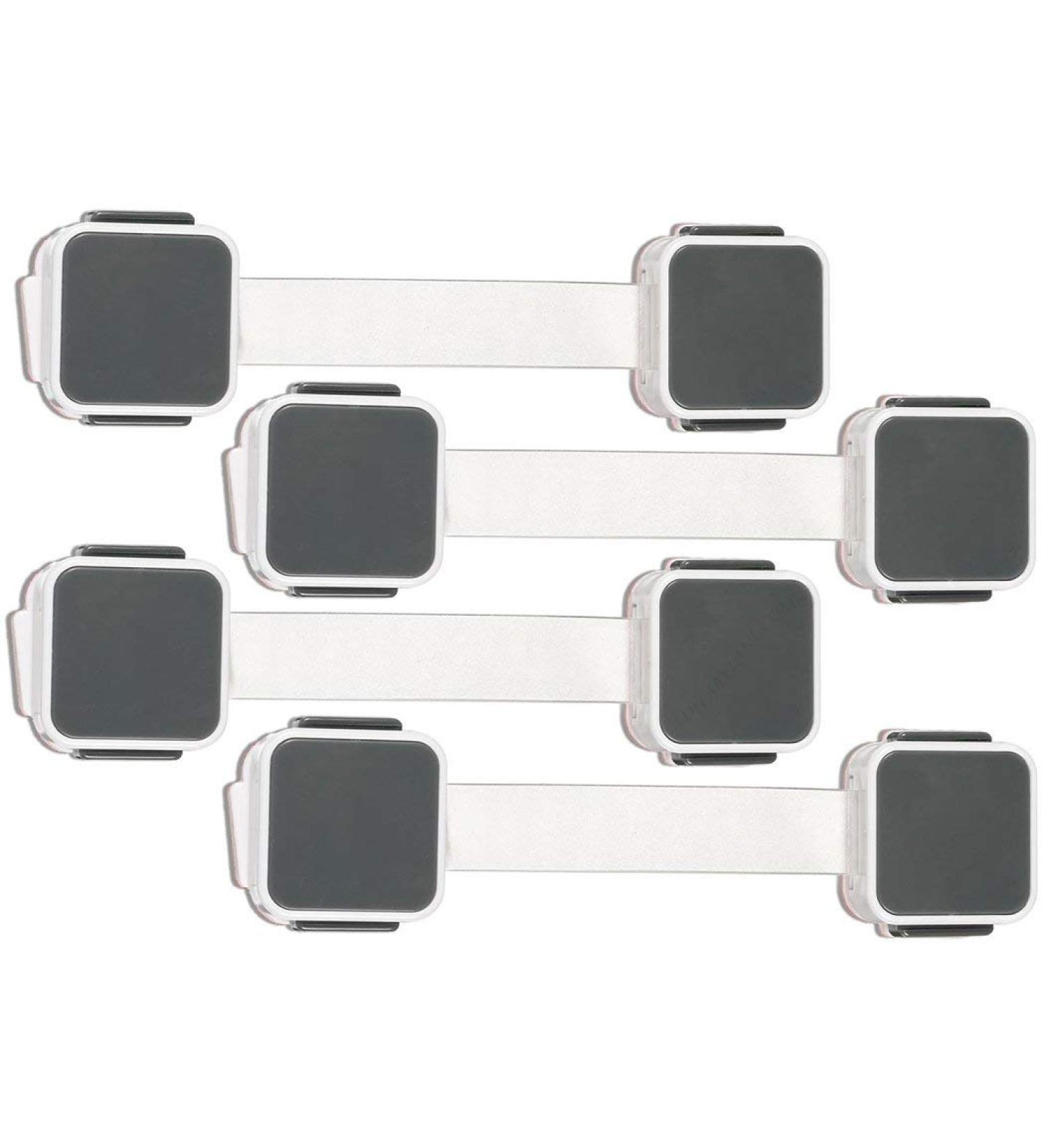 Munchkin XTRAGUARD Dual Action Multi Use Latches (4 Pack) - Child Safety Locks - Buy Online on GoSupps.com