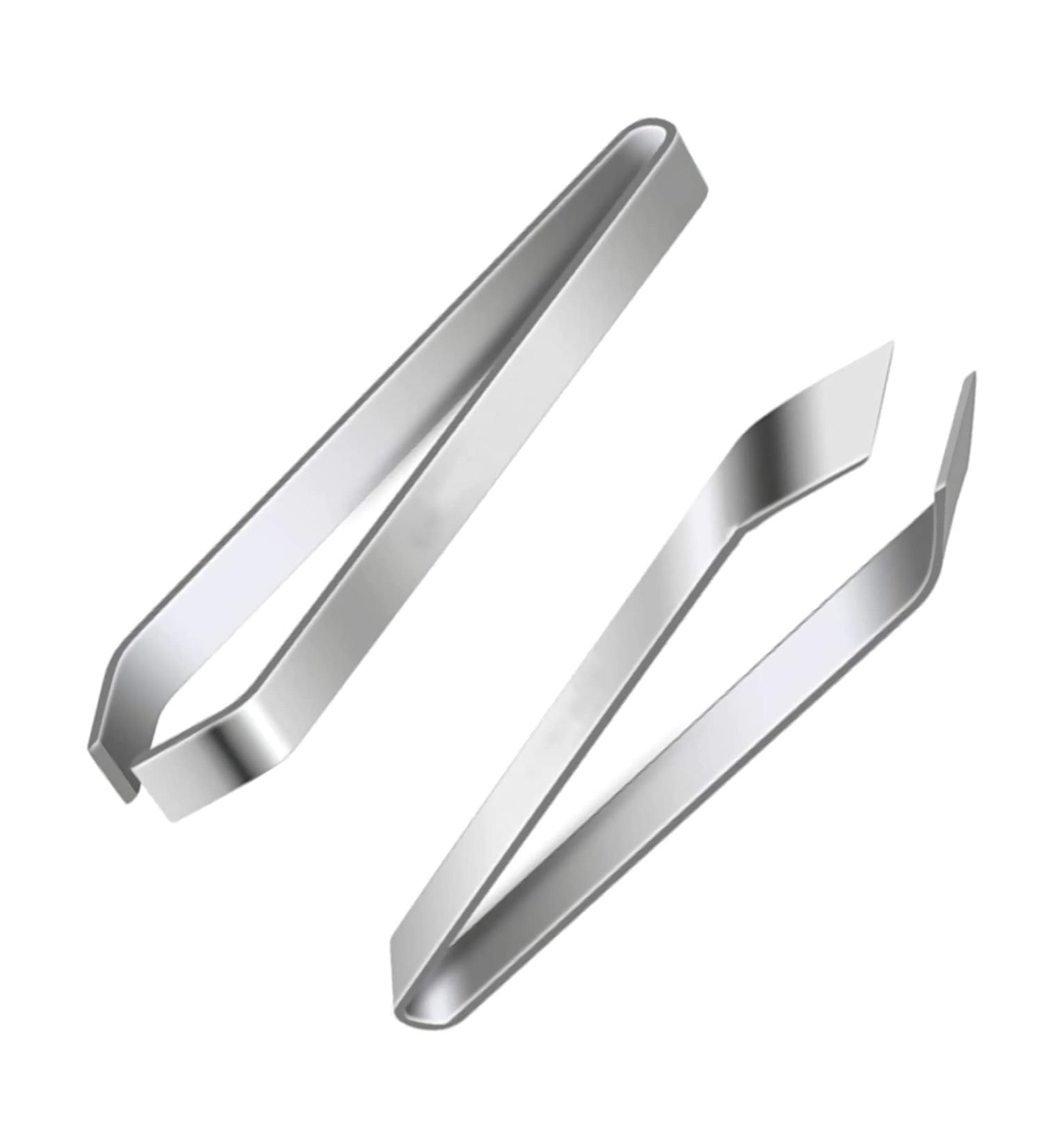 HPWFHPLF Fish Bone Tweezers 2 Pack Kitchen Tweezers Set Stainless Steel Flat and Slant Tweezers Remover Multi-Purpose Precision Hair Pliers Removal Tool (2 Silver) 2 Silver - Buy Online on GoSupps.com