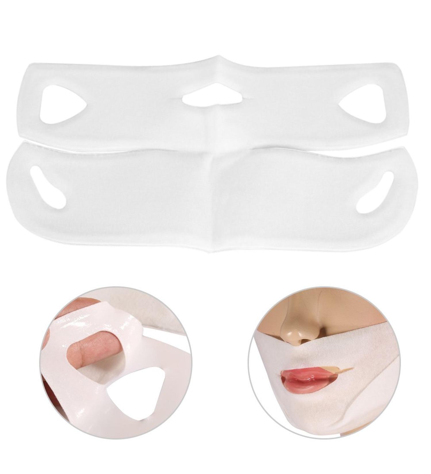 10PCS V Line Facial Mask & Double Chin Reducer | Intensive Lift Gel-Pad for Anti-Aging & Face Contour | Reshape Your Facial Curve - Buy Online on GoSupps.com