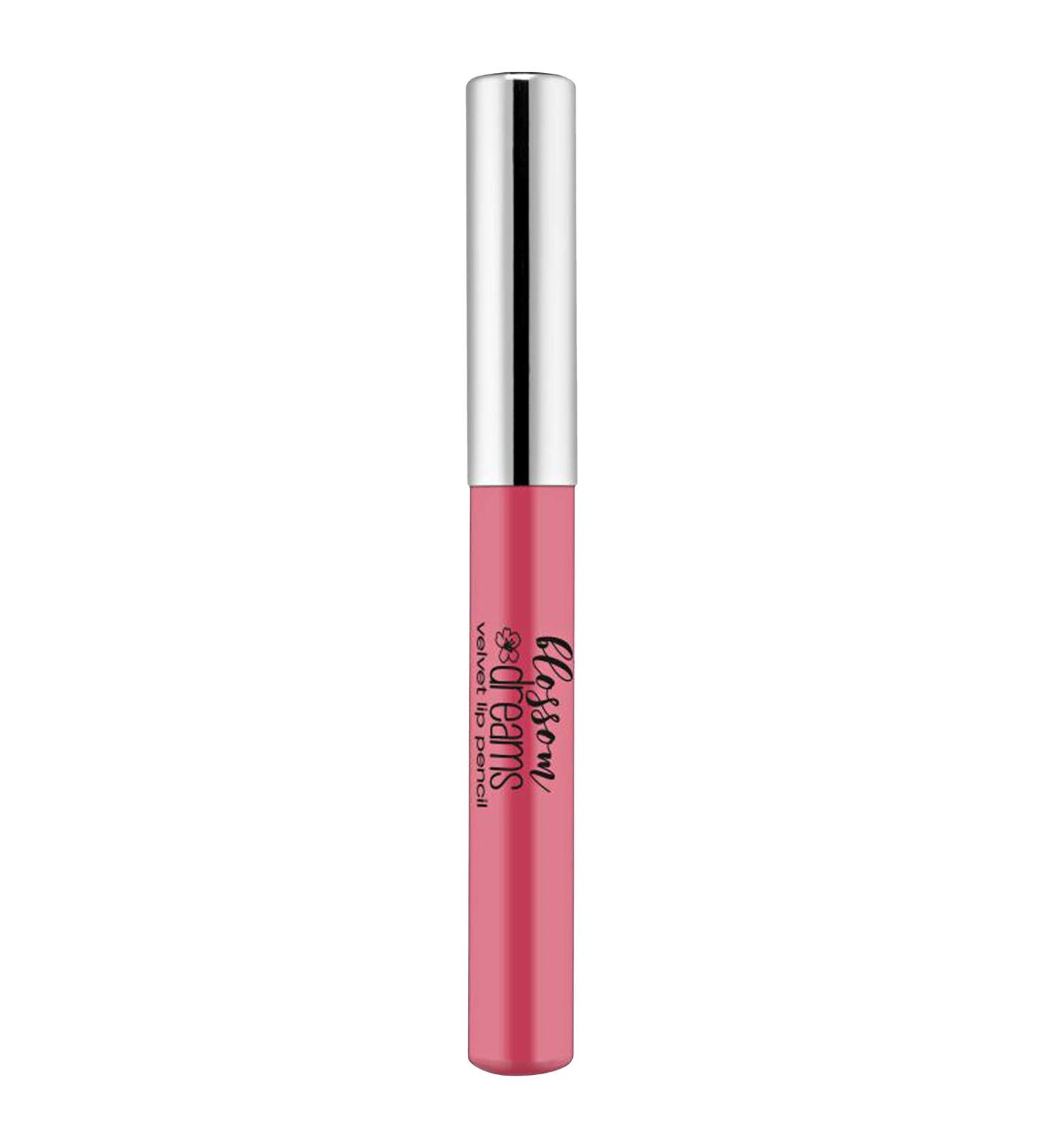 Essence Blossom Dreams Velvet Lip Pencil No. 01 Kiss from a rose Contents: 1.7g lipstick as a wooden pen for exact application of the lip color.Lipstick