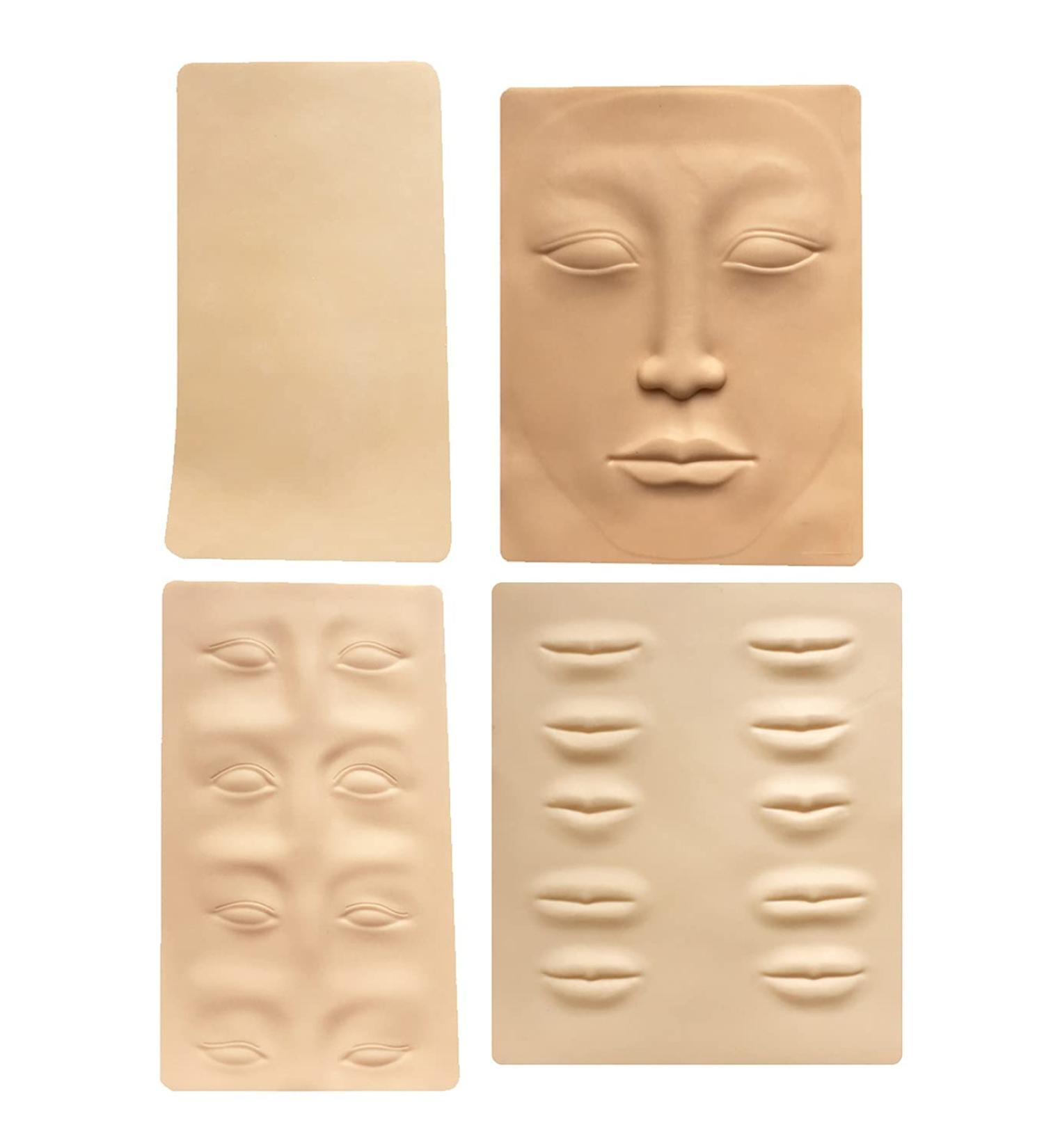 Silicone Face Lip Eyebrow Seam Training Model - Reusable Surgical Practice Tool for Nursing Students | International Shipping - Buy Online on GoSupps.com