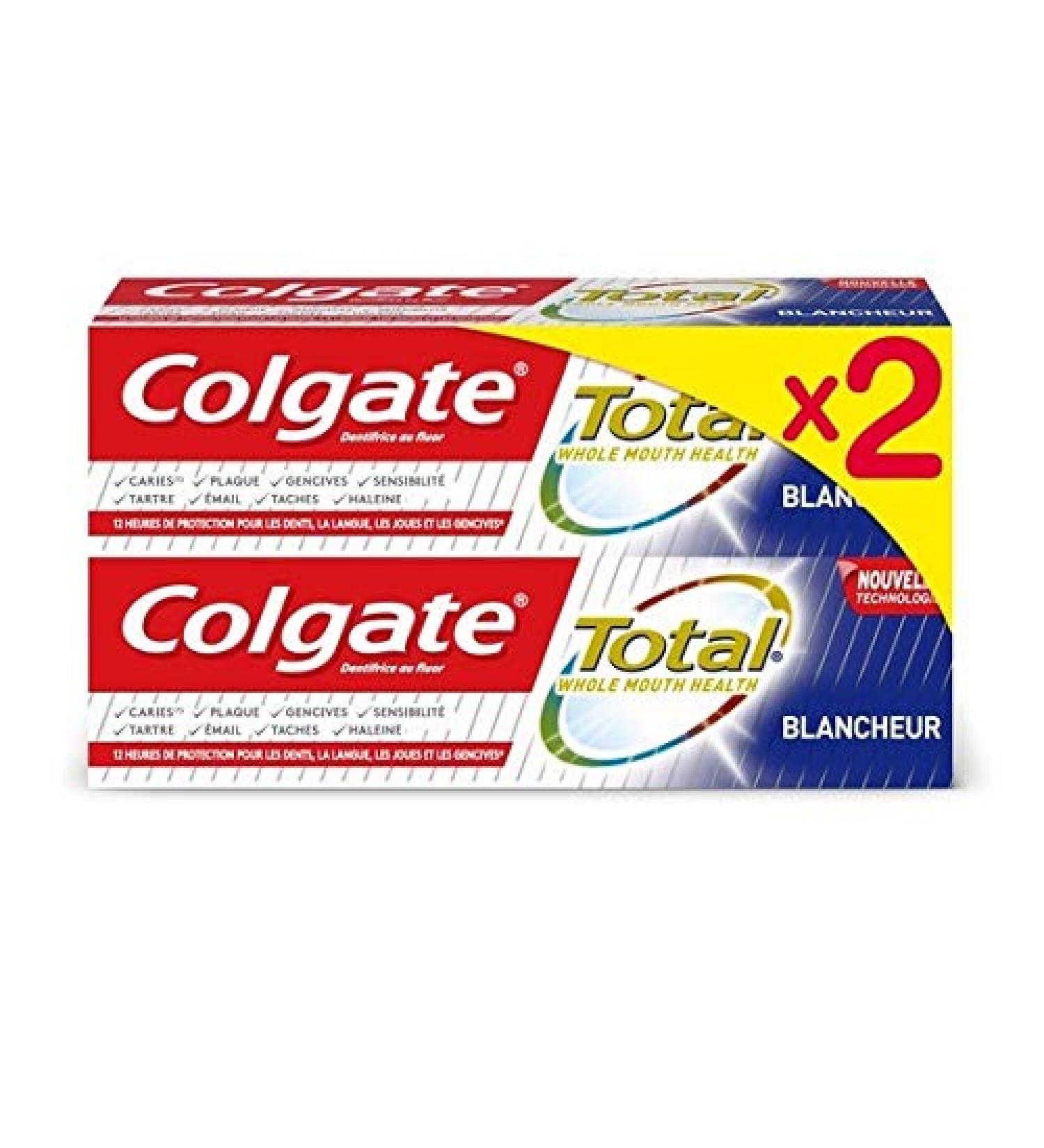 Colgate Colgate Total Whiteness - 2 tubes of 75ml