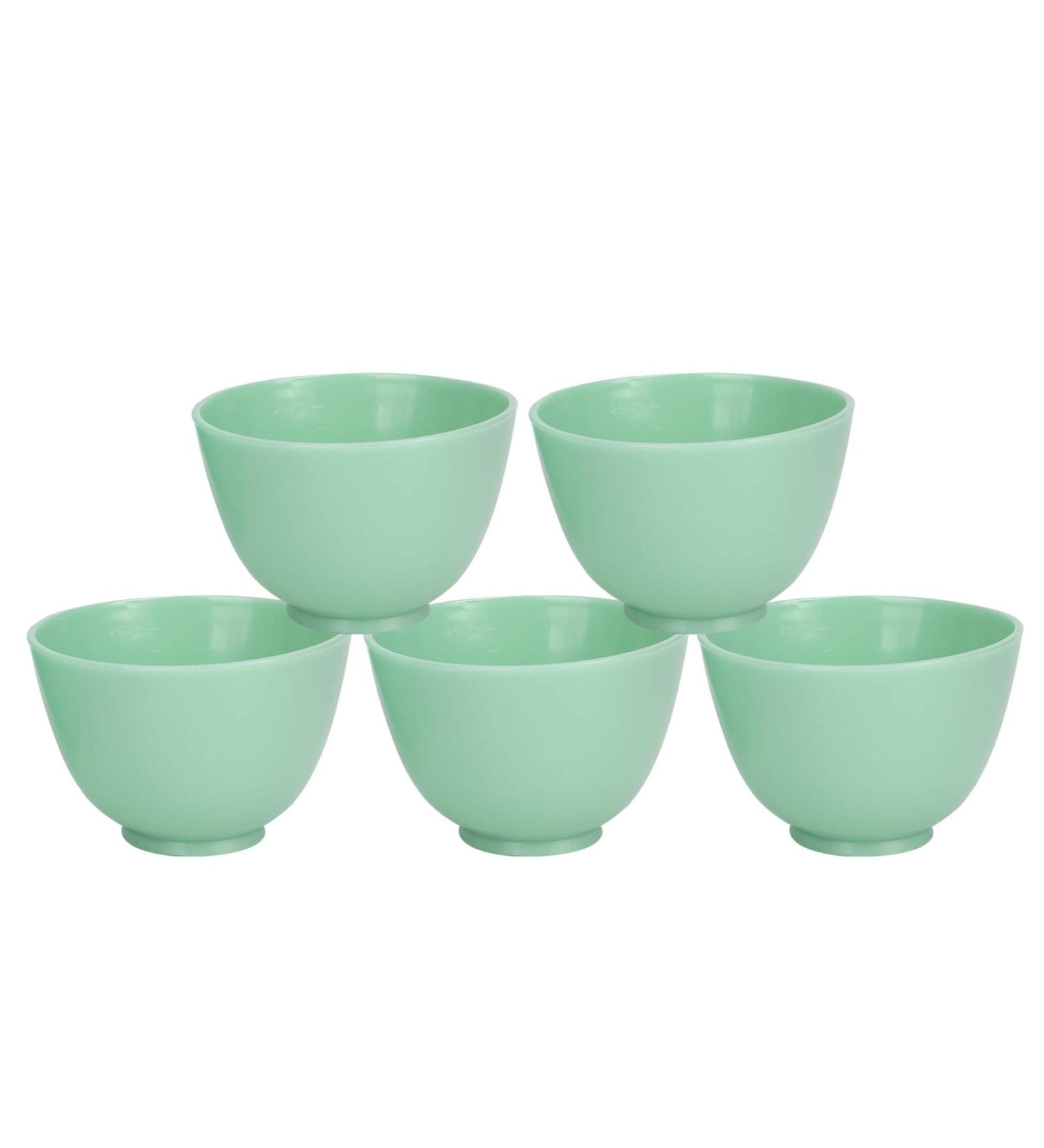 5 Pieces Silicone Bowl Facial Mask Mixing Bowl DIY Face Mask Bowl for Home Use Facial Mask Mud Mask and Other Skincare Products - Buy Online on GoSupps.com