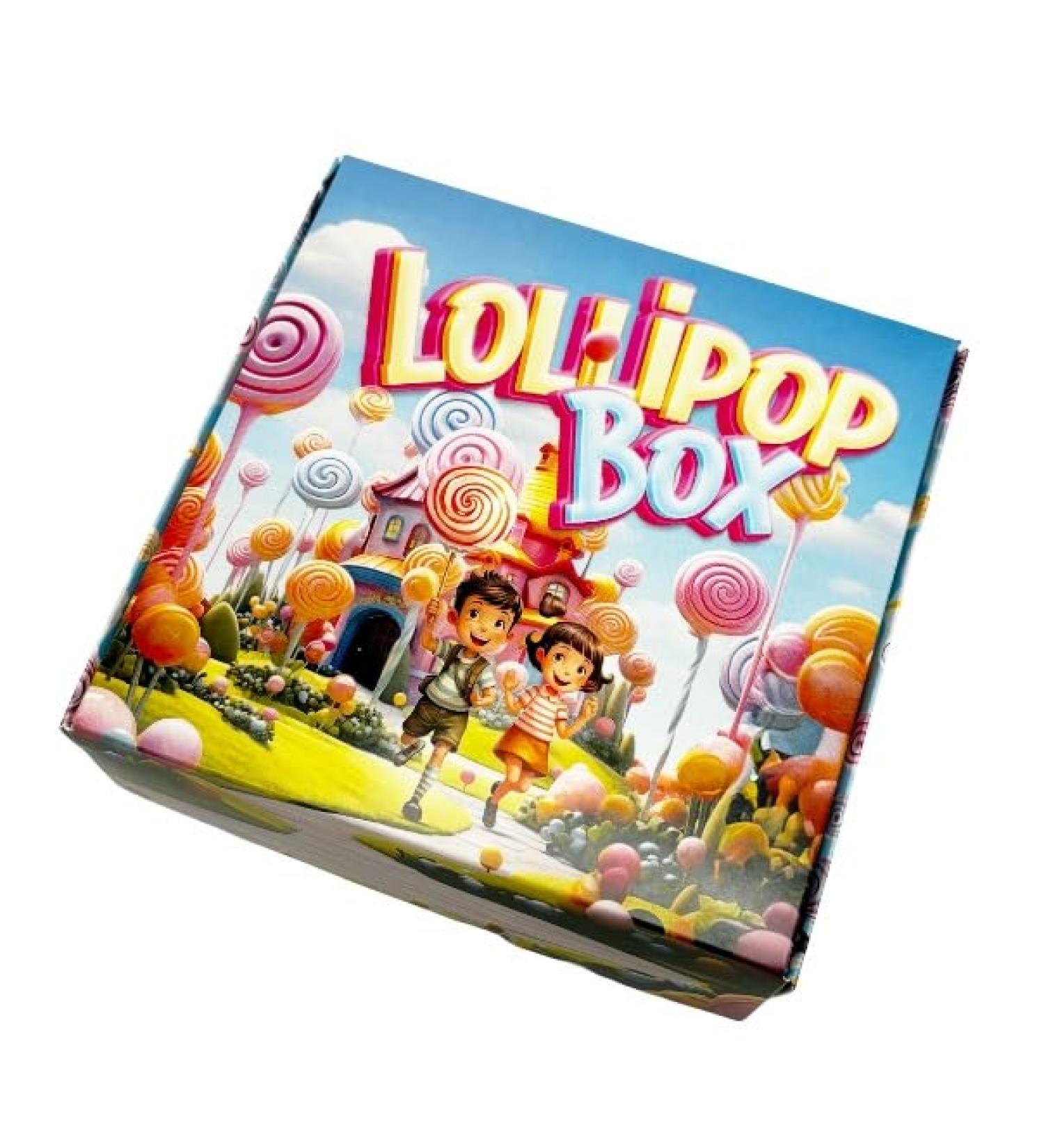 Lollipop Lollipop Lollipop Box of 30 Lollipop Lollipops Weight 370 g - Buy Online on GoSupps.com