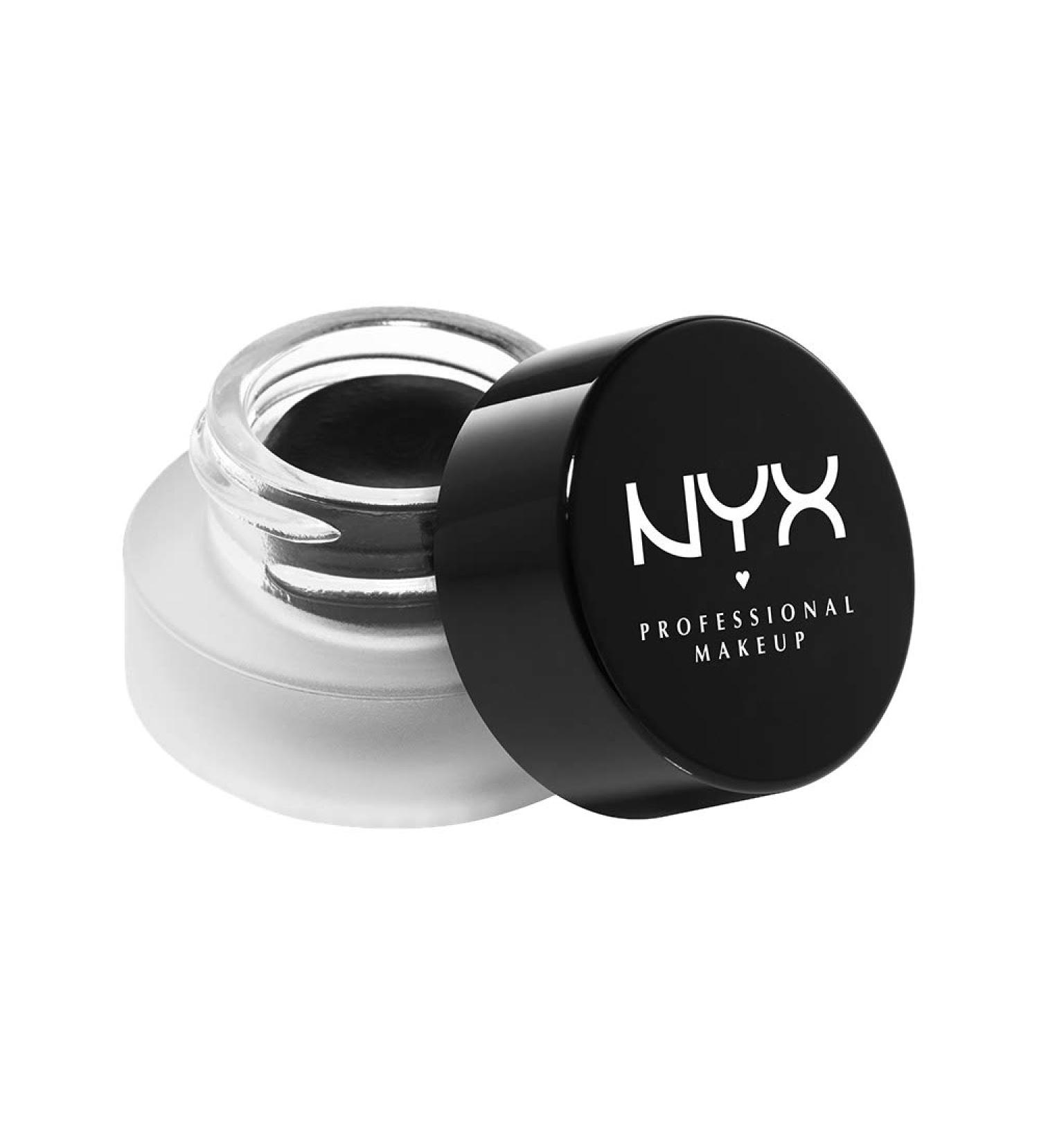 NYX Epic Black Gel Eyeliner 0.11 oz - Professional Makeup Mousse Liner - Buy Online on GoSupps.com