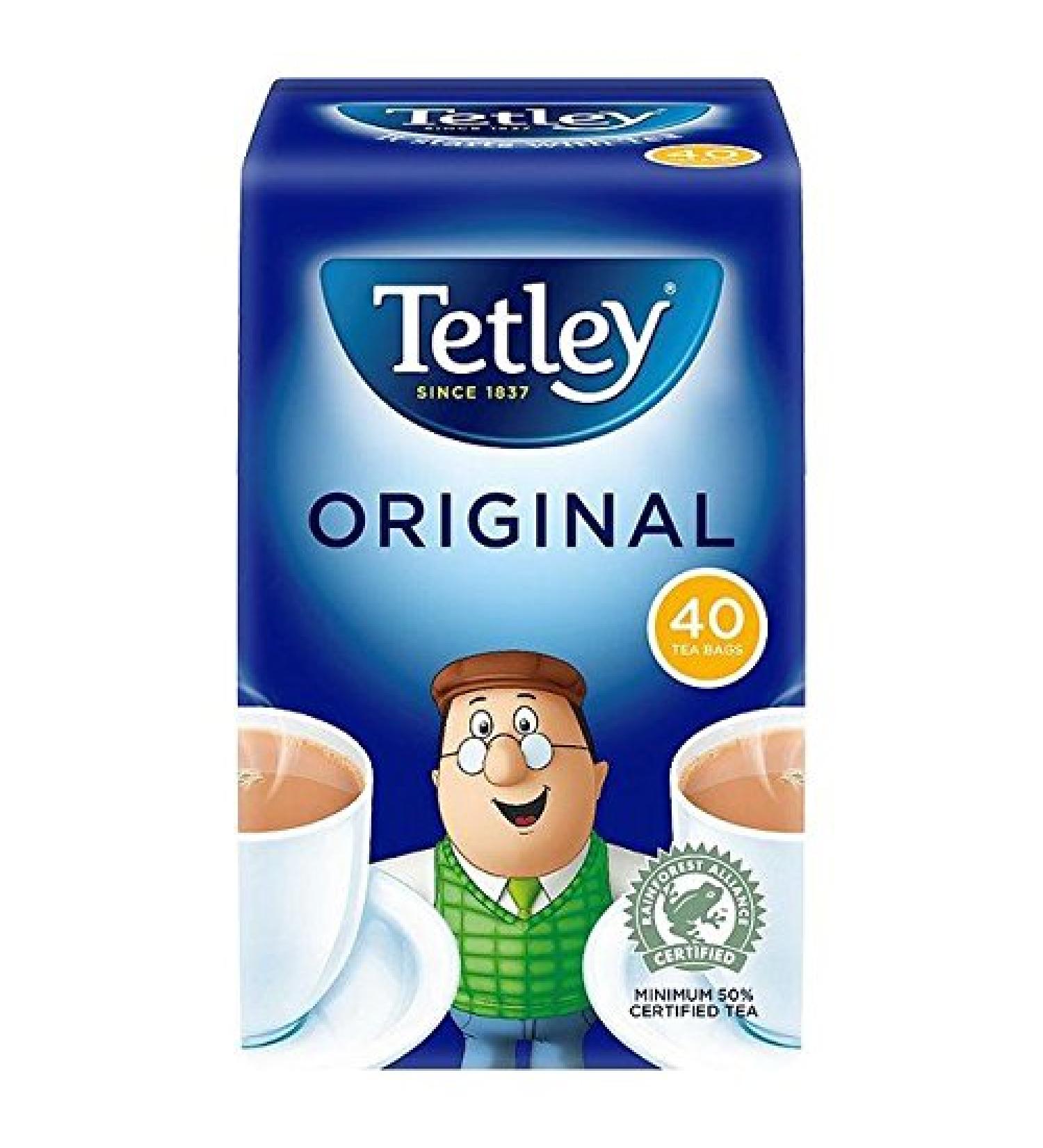 Tetley Tetley Pack of 40 tea bags