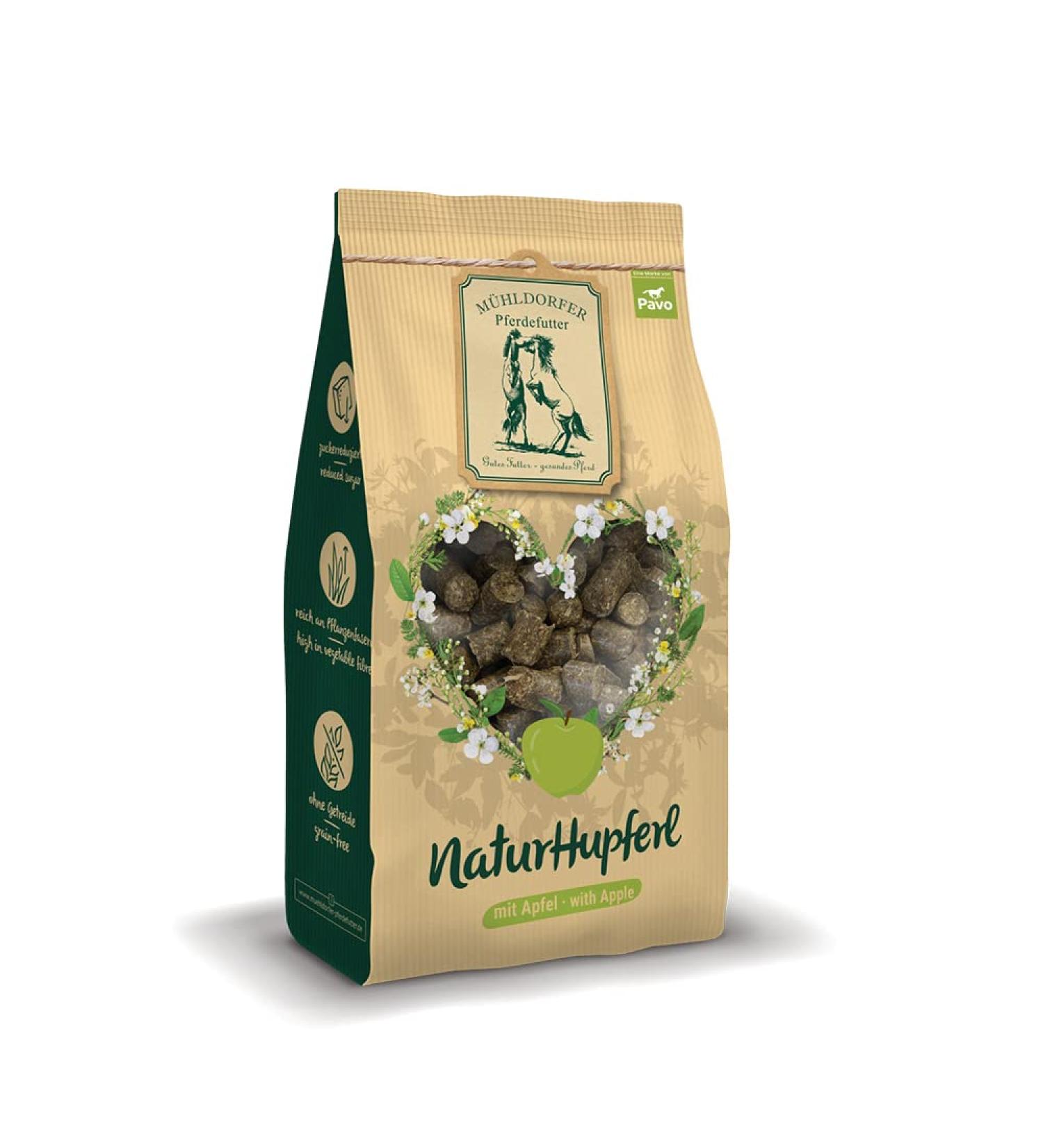M hldorfer NaturHupferl Apple - 1 kg | Healthy Grain-Free Horse Treats | No Molasses or Additives - Buy Online on GoSupps.com