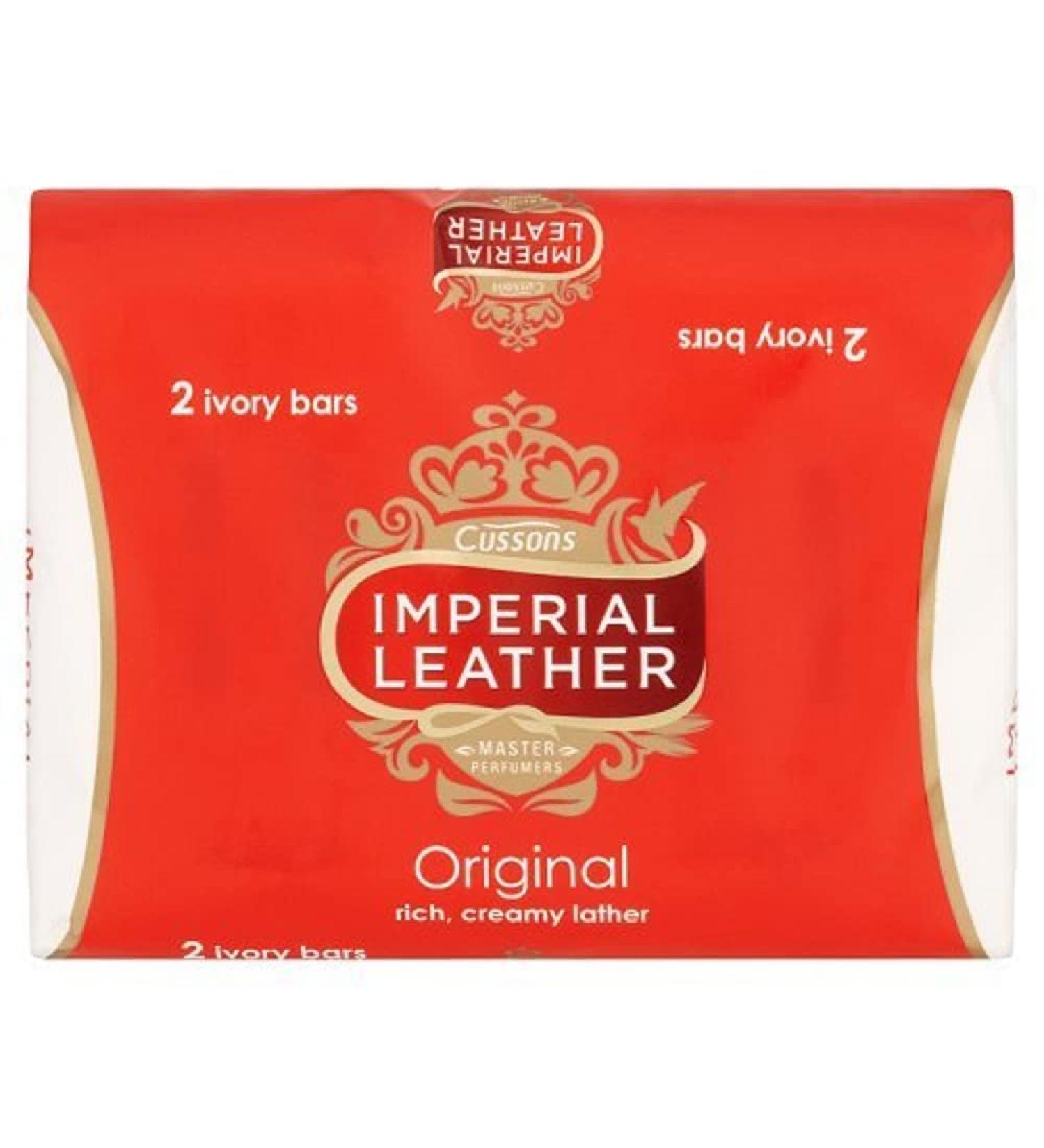 Imperial Leather Original Bar Soap 2 x 100g Lavender 100 g (Pack of 2)