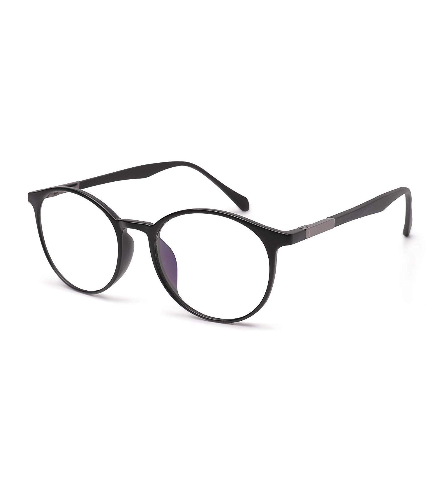 Javiol Blue Light Filter Glasses - Anti-Tiredness TR90 Unisex Computer Glasses for PC Tablet & TV - UV Protection (Black) - Buy Online on GoSupps.com