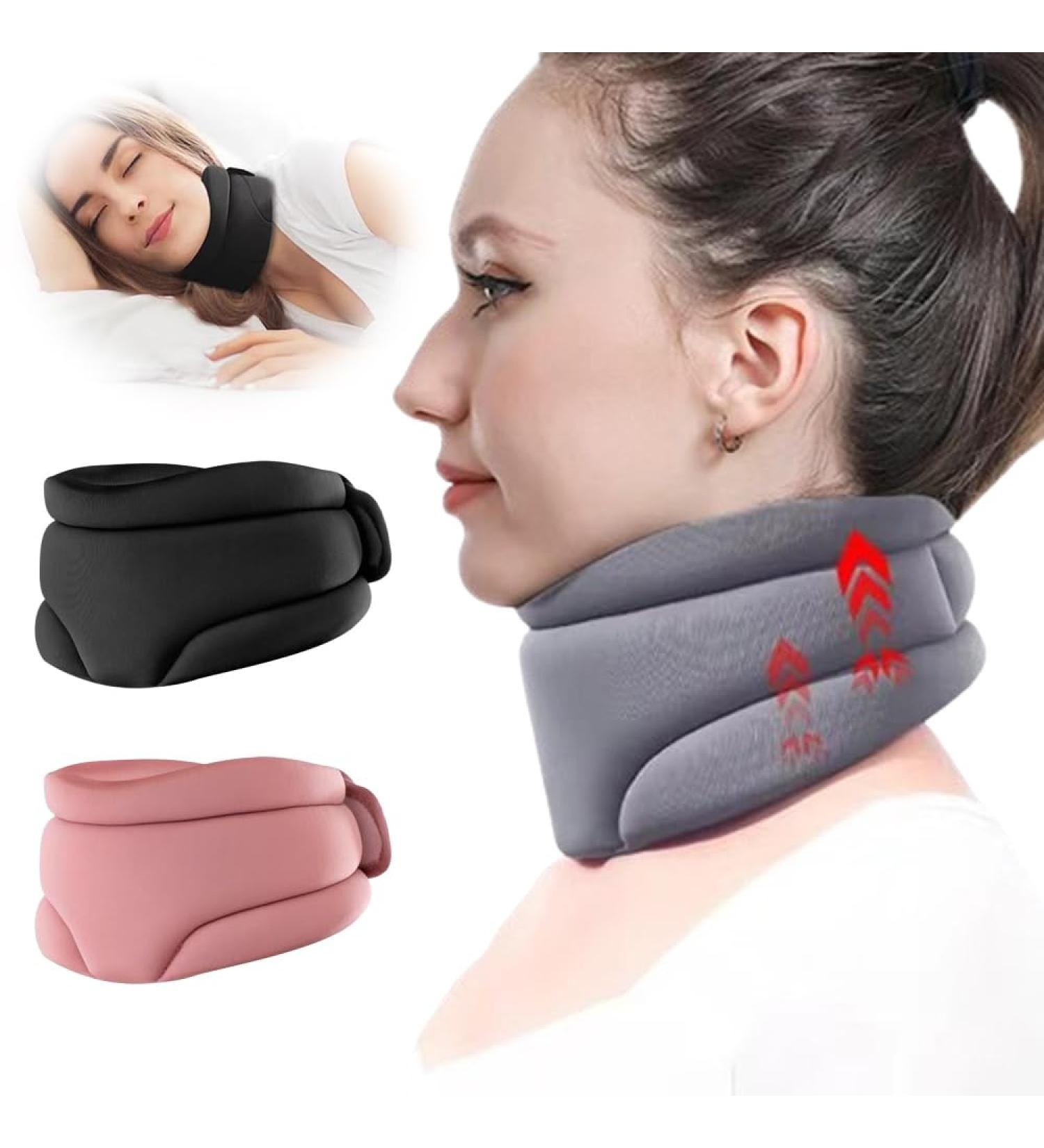 Slumberzen Snoring Solution Neck Pillows for Snoring Sleep Neck Brace for Sleeping Support Neck Pillows for Pain Relief (2PCS-B) - Buy Online on GoSupps.com
