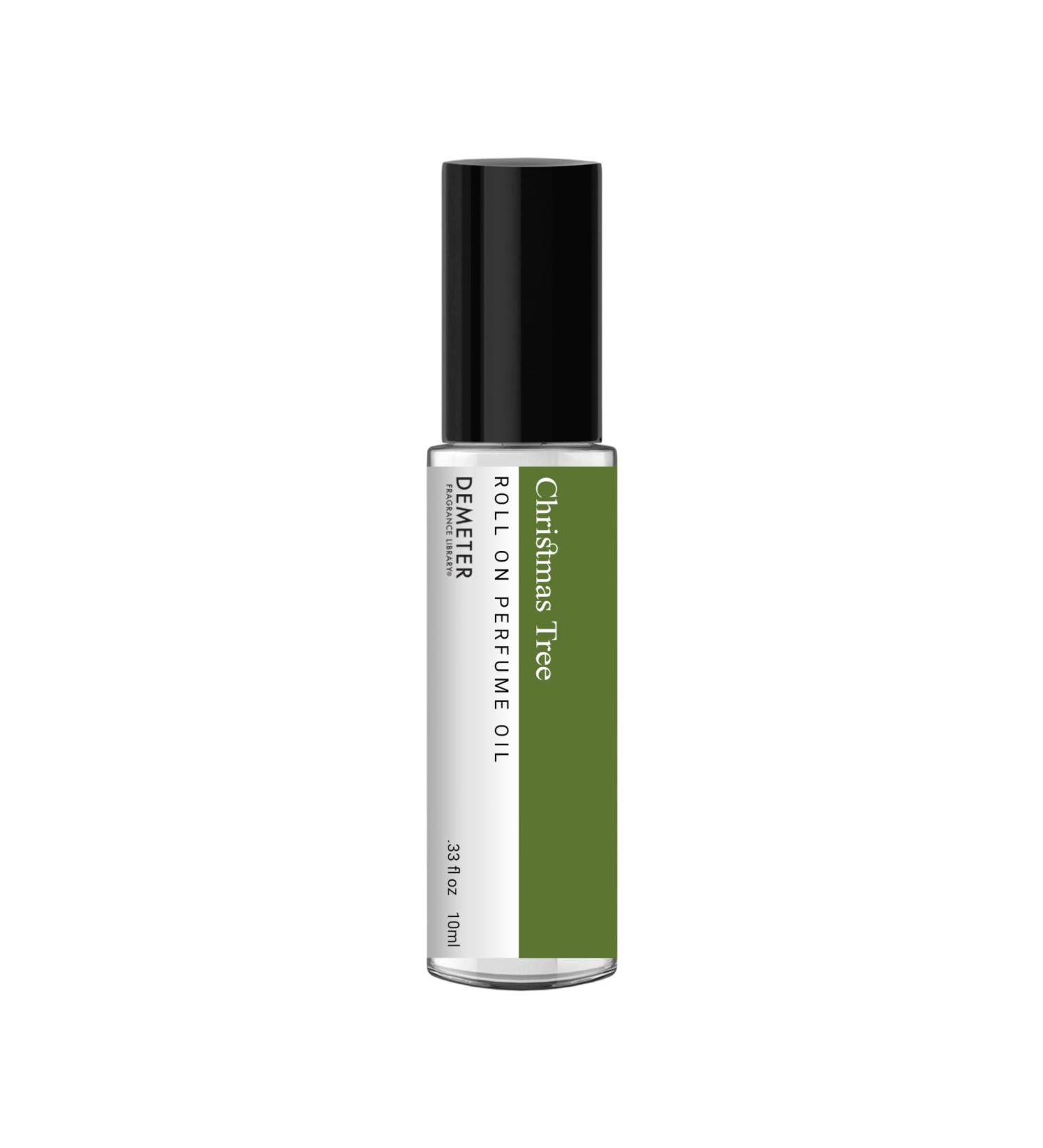 DEMETER Christmas Tree Roll On Perfume Oil 0.33 Oz Long-Lasting