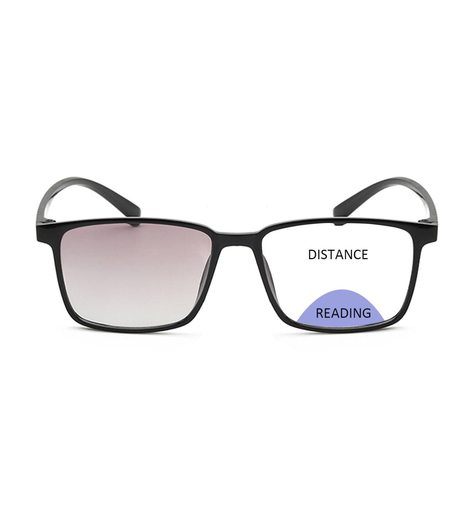 Photochromic Bifocal Reading Glasses - UV Protection for Men & Women Reduce Eye Strain - 1.5x Black - Buy Online on GoSupps.com