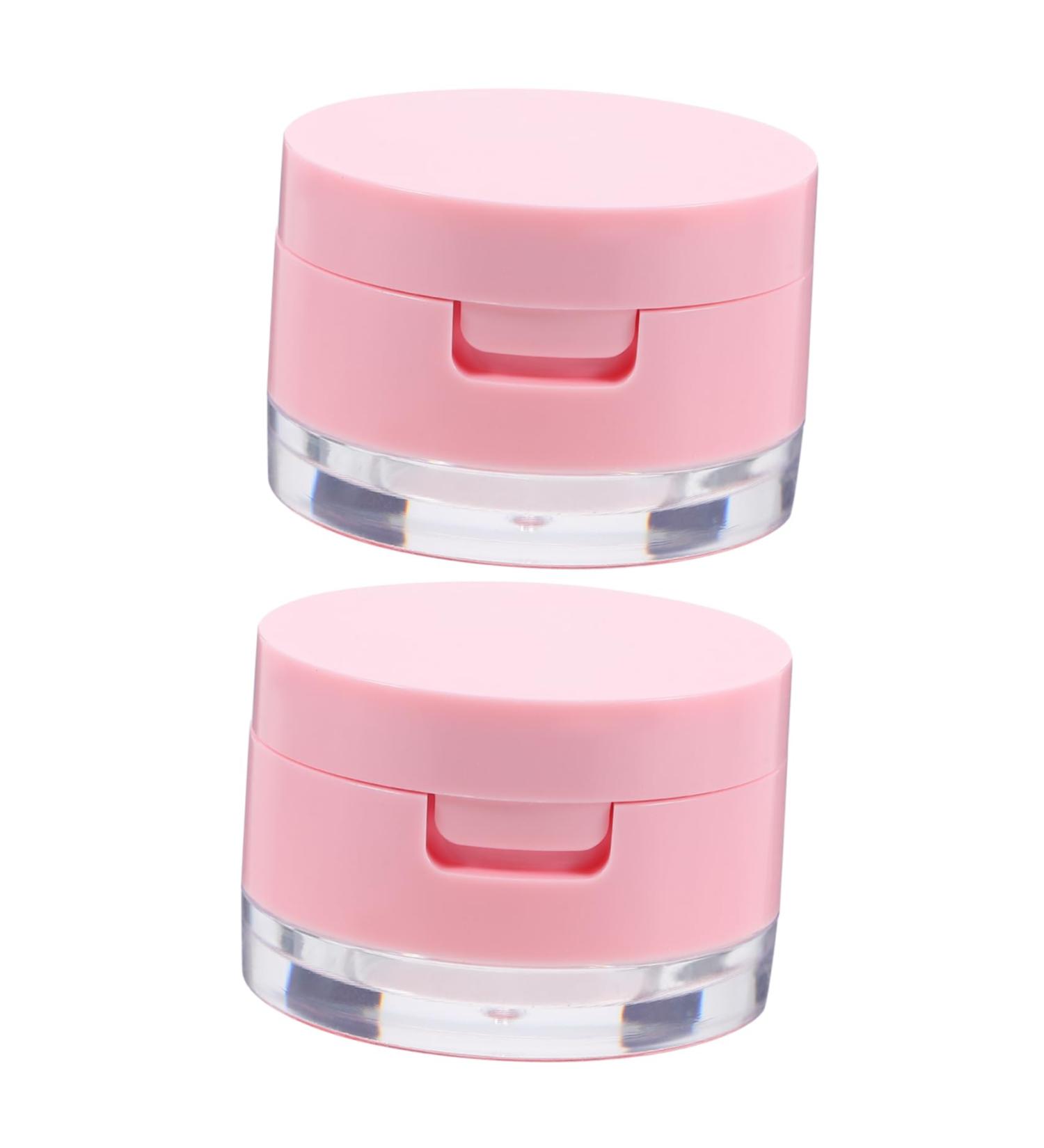 Didiseaon 2 Sets Powder Box Bulk Makeup Loose Powder Pot Glitter Makeup Powder Case Body Powder Make up 3g - Buy Online on GoSupps.com