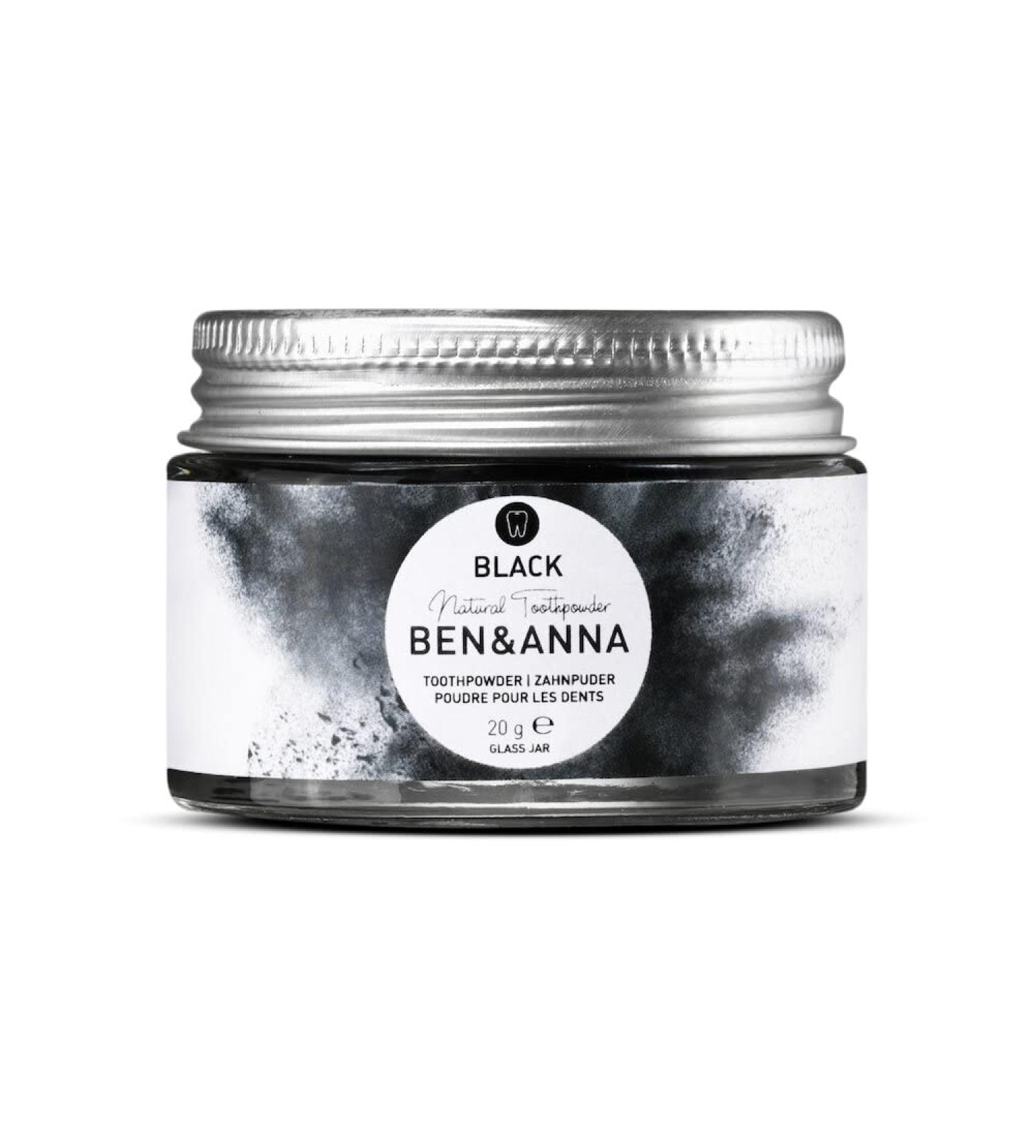 Ben&Anna Natural Care Ben&Anna Natural Toothpowder Black (2 x 15 gr)
