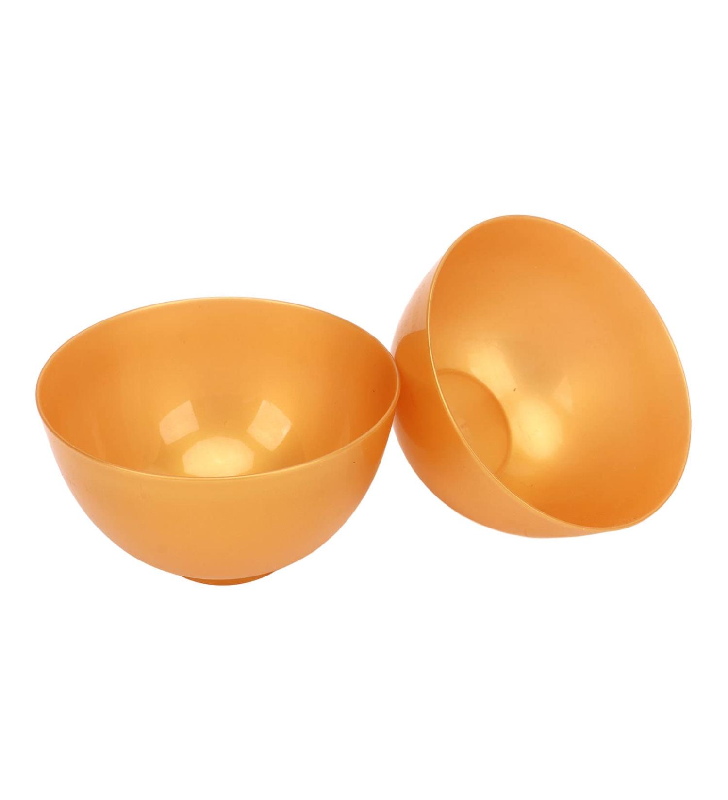 Gold Face Mask Mixing Bowl Set | 10 Lightweight Plastic Bowls for Salon Use - Reusable & International Shipping Available - Buy Online on GoSupps.com