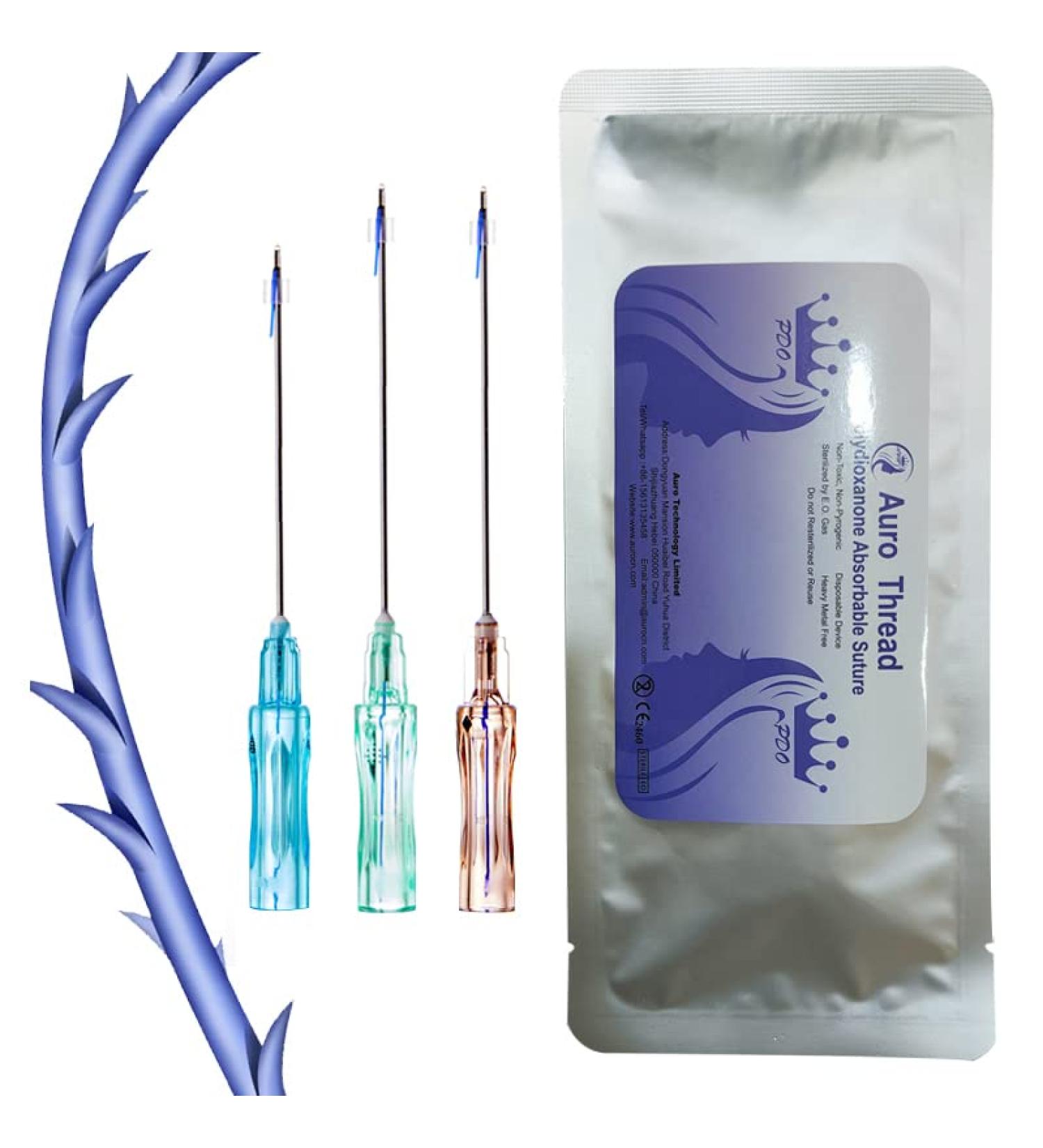 PDO Cog Threads for Face & Body Lift 90mm Sharp 3D Threads (10 Pieces) - Enhance Your Beauty - Buy Online on GoSupps.com
