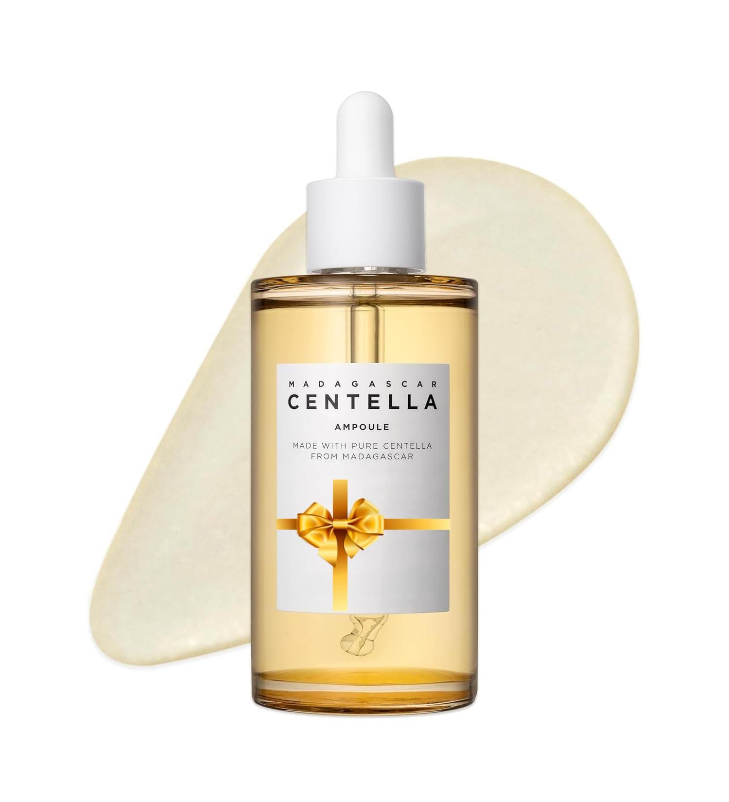 Madagascar Centella Ampoule 1.01 fl.oz 30ml Korean Face Serum with Centella Asiatica Hydrating and Moisturizing Care Soothing Facial Serum for Skin Balance and Glow Korean Skin Care - Buy Online on GoSupps.com