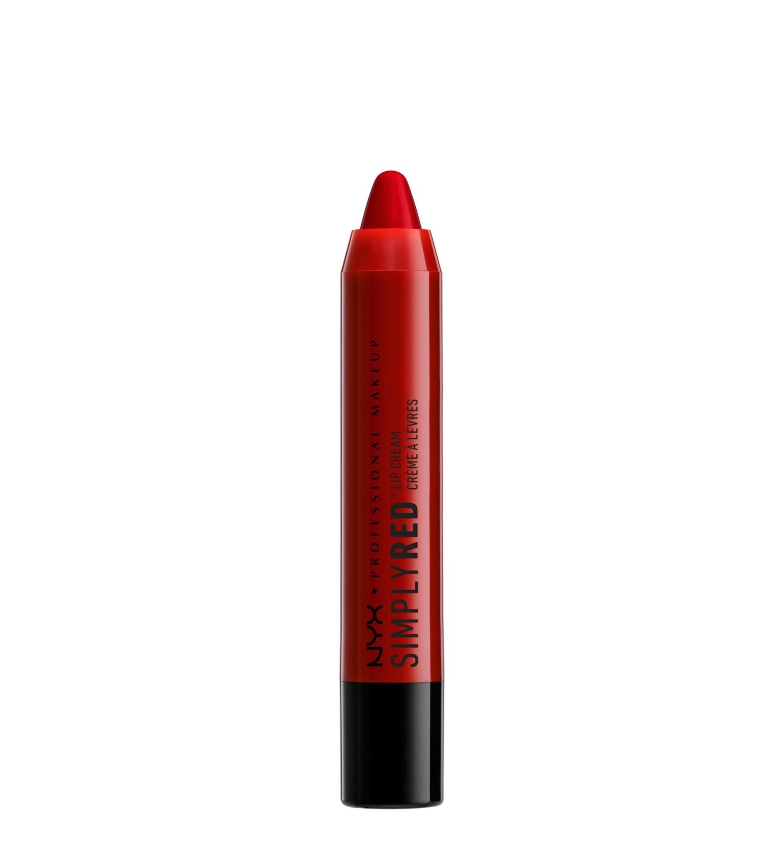NYX Simply Red Candy Apple Lipstick 0.11 oz - Professional Makeup - Buy Online on GoSupps.com