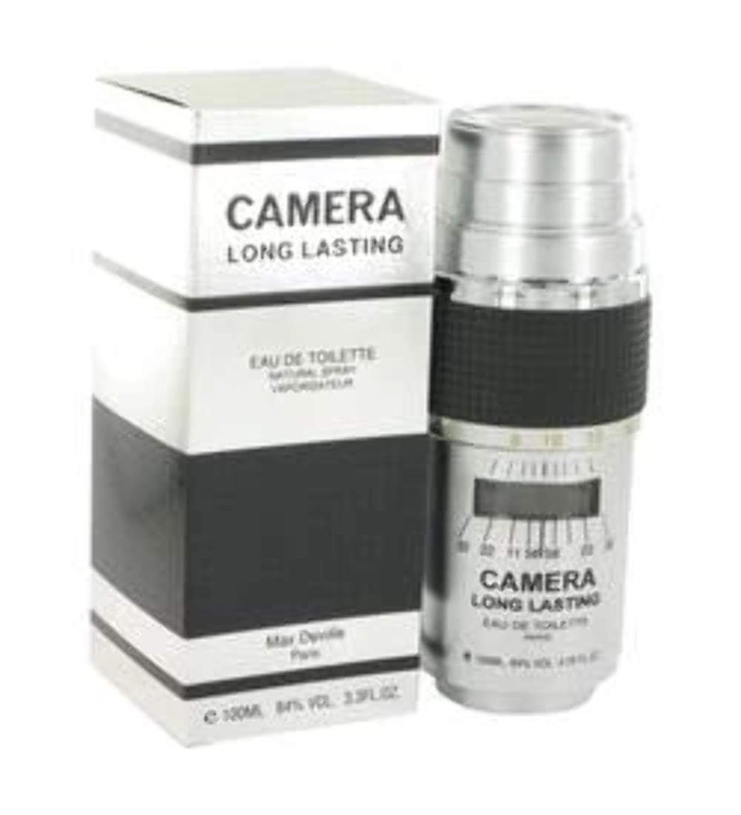 Max Deville Camera Long Lasting Eau De Toilette Spray 3.4 oz for Men