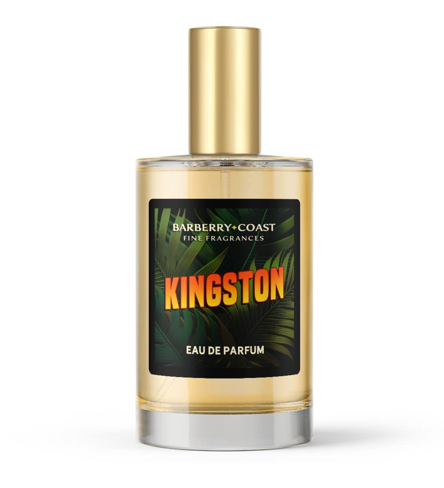 Kingston Eau de Parfum Cologne Fragrance for Men by Barberry Coast - Highly Concentrated Handcrafted EDP Creation - Inspired by the Heart of Jamaica (100ml) - Buy Online on GoSupps.com