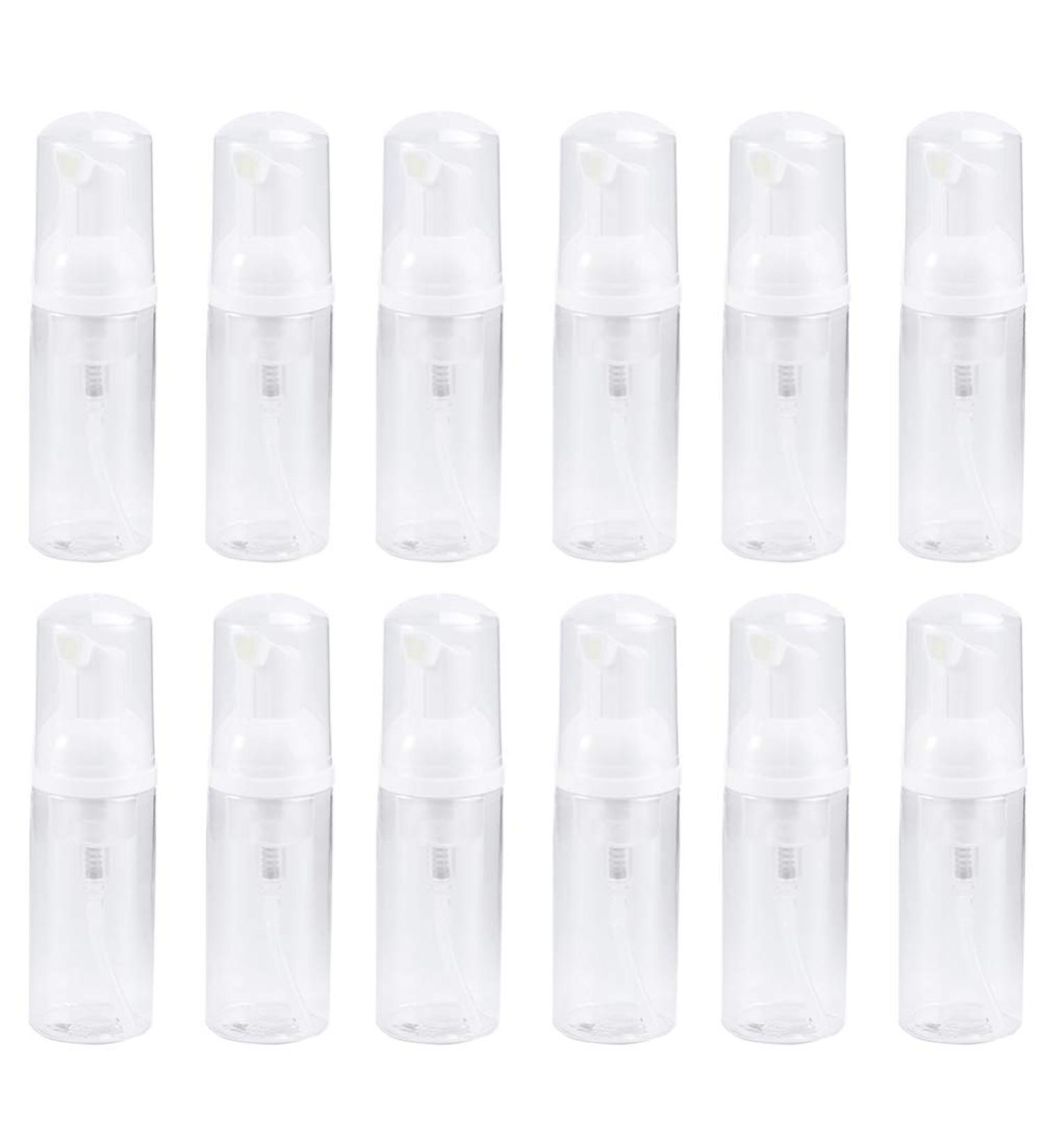 FRCOLOR 20pcs 50ml Empty Makeup Bottles - Foam Soap & Shampoo Pump Dispenser - Refillable Cosmetic Containers for Travel & Storage - Buy Online on GoSupps.com