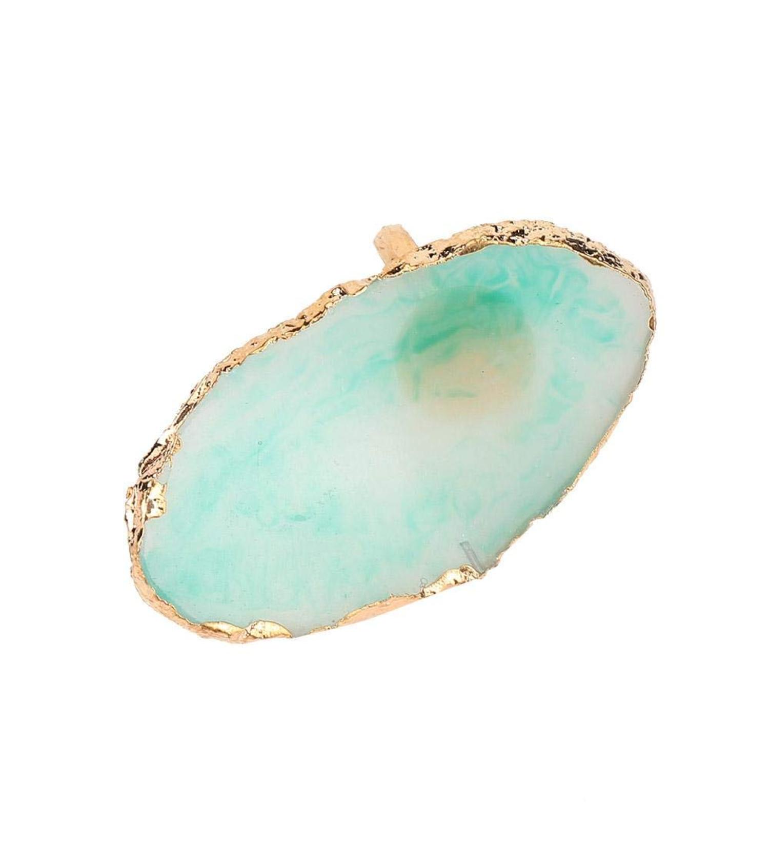 Nail Art Palette - Harz Stone Mini Gel Politur Color Mix for Manicure | Beautiful & Practical Tool for Families & Salons (Green) - Buy Online on GoSupps.com