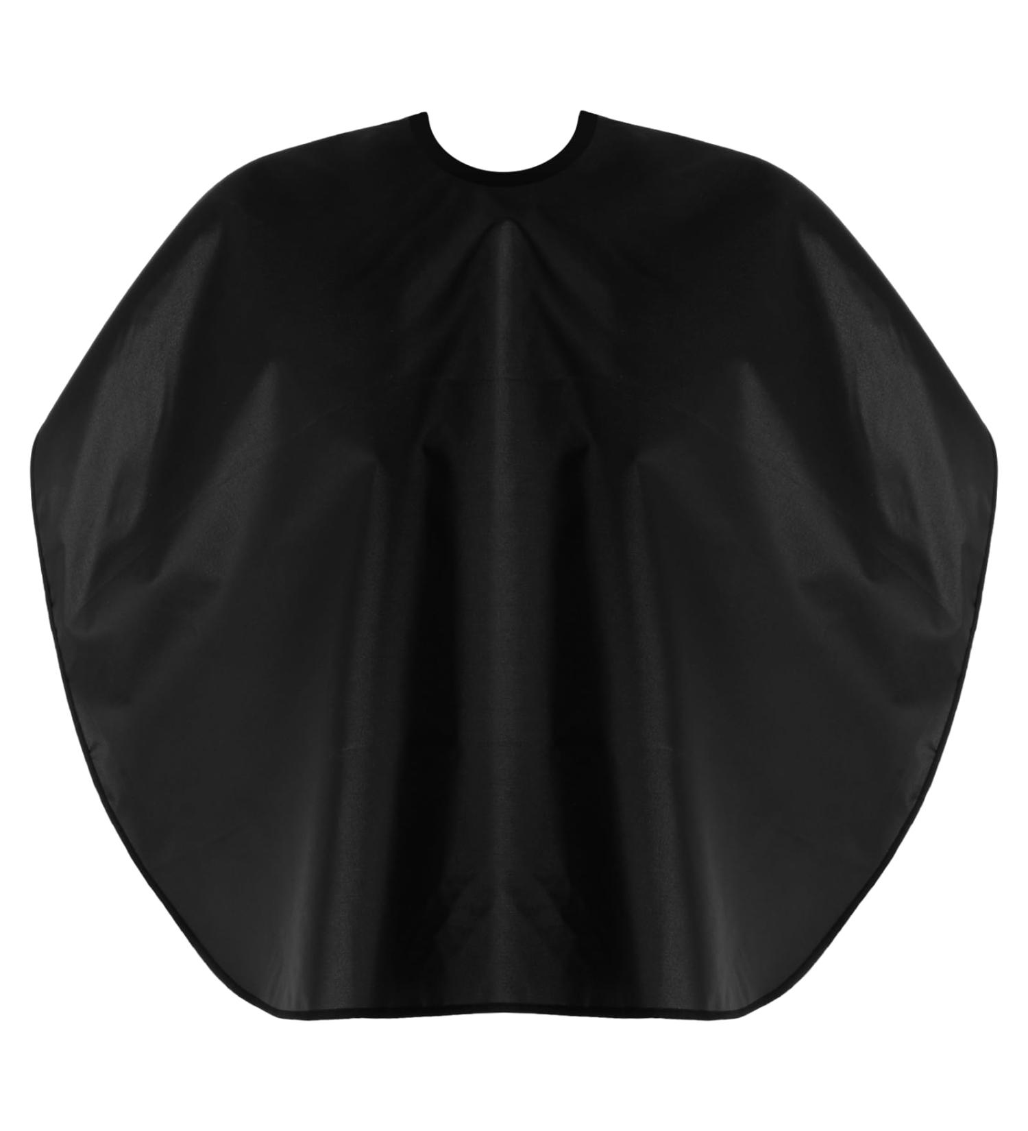 Professional Short Barber Cape - Waterproof Nylon Hair Cutting & Dye Apron for Unisex - Salon Styling & Shampoo Cape (Black - Buy Online on GoSupps.com