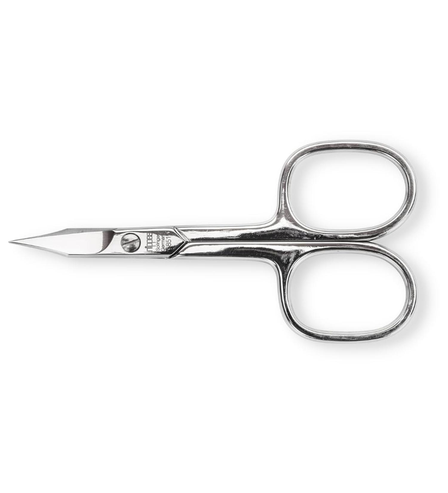 Buy Solingen Nipple & Nail Scissors - Rustproof Nickel-Plated Steel 9 cm - Extra Fine Manicure Tools - Buy Online on GoSupps.com