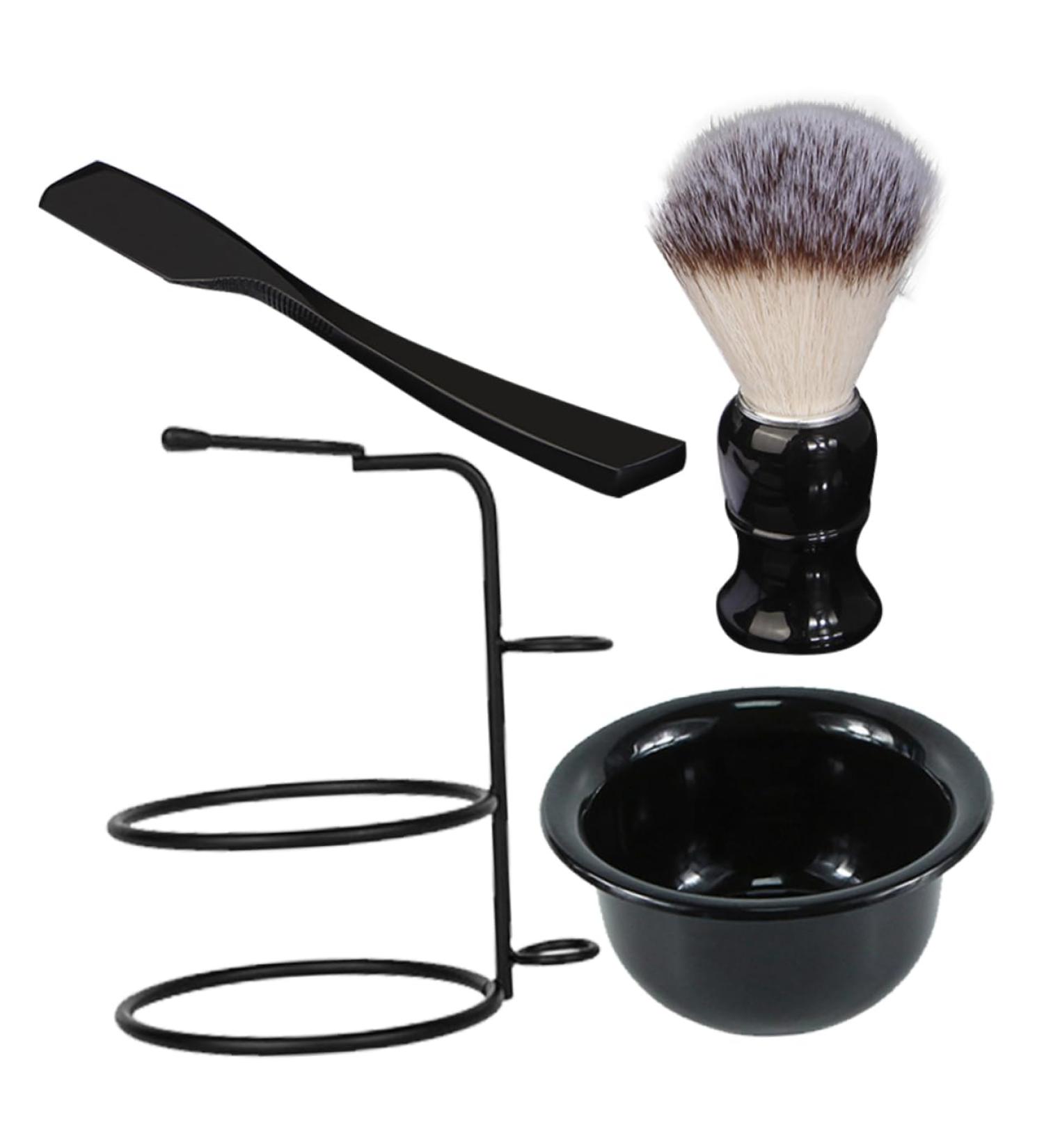 Beaupretty Men's Shaving Brush Set - Premium Hand Razor Beard Care Tools & Razor Holder for Ultimate Grooming Experience - Buy Online on GoSupps.com