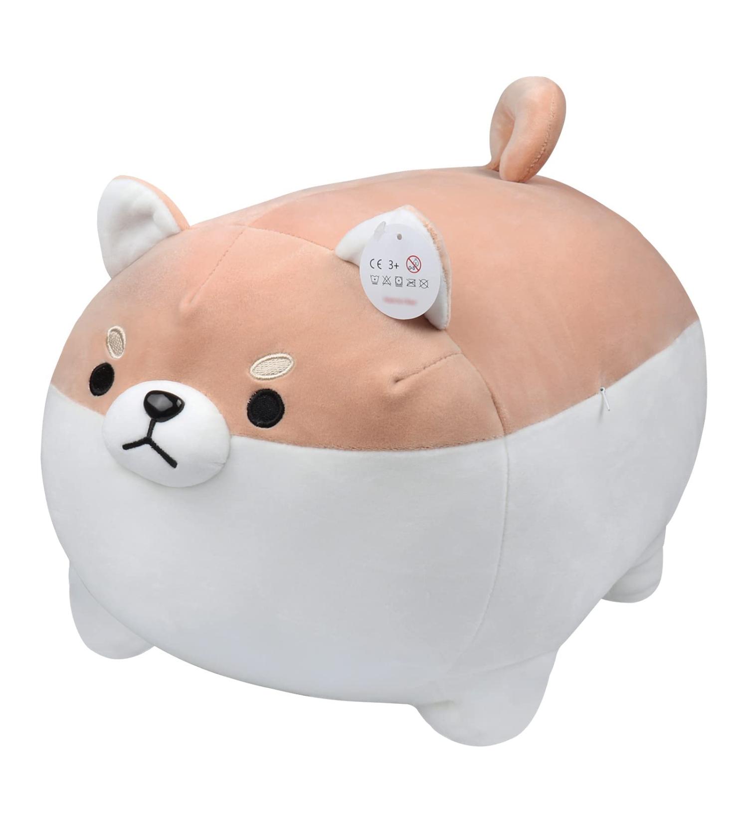 Auspicious Beginning Shiba Inu Plush Toy 11.8 inch Brown - Soft Stuffed Animal Pillow Cushion Doll - Buy Online on GoSupps.com