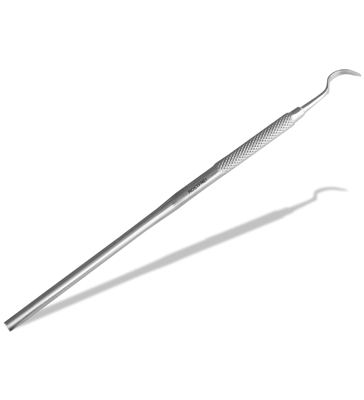 Premium Stainless Steel Dog Tartar Scraper - Effective Pet Dental Care Tool for Tartar Removal - Buy Online on GoSupps.com