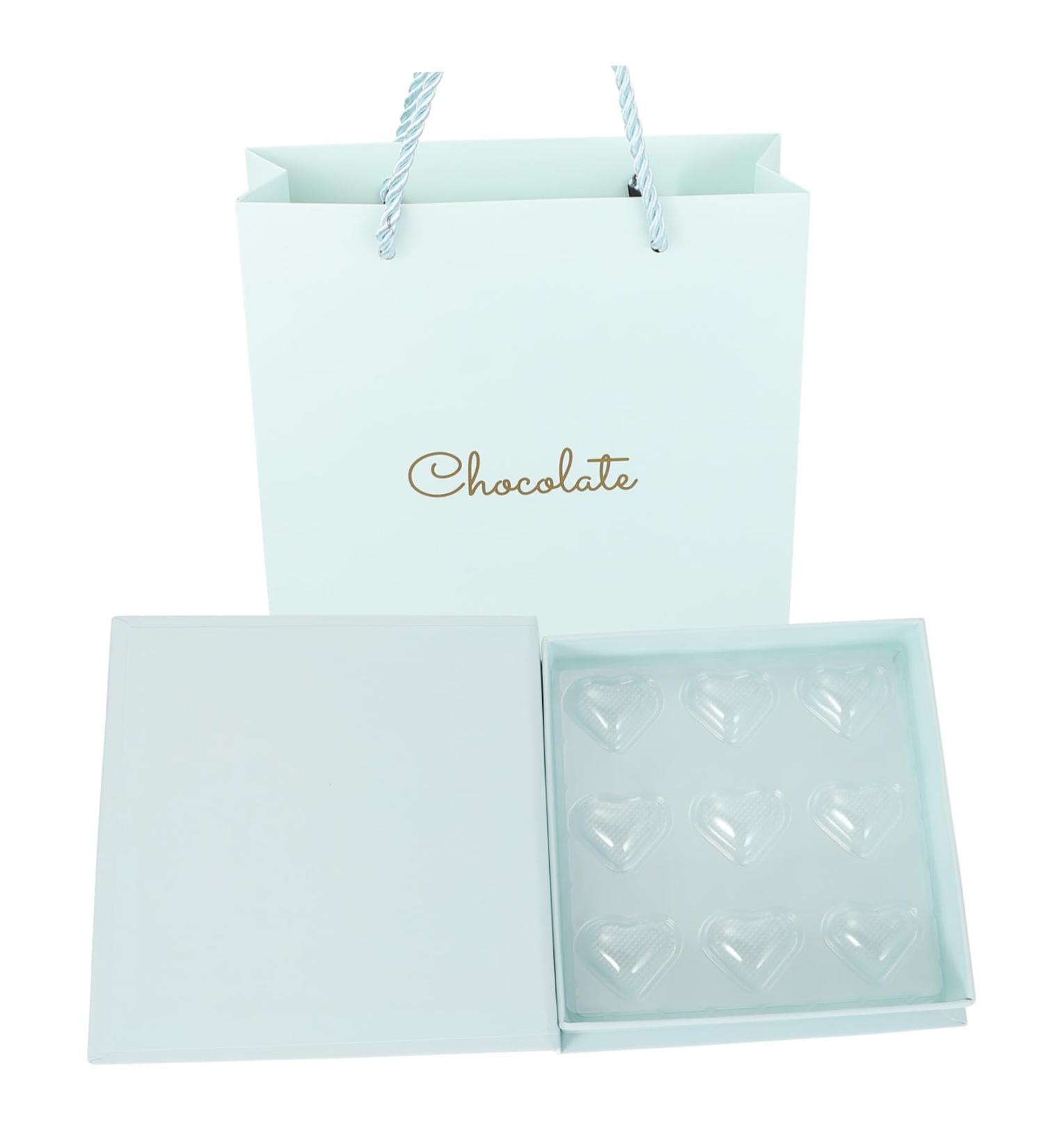ifundom 1pc Chocolate Box Chocolate Candy Heart-Shaped Box Blue 1 count (Pack of 1) - Buy Online on GoSupps.com