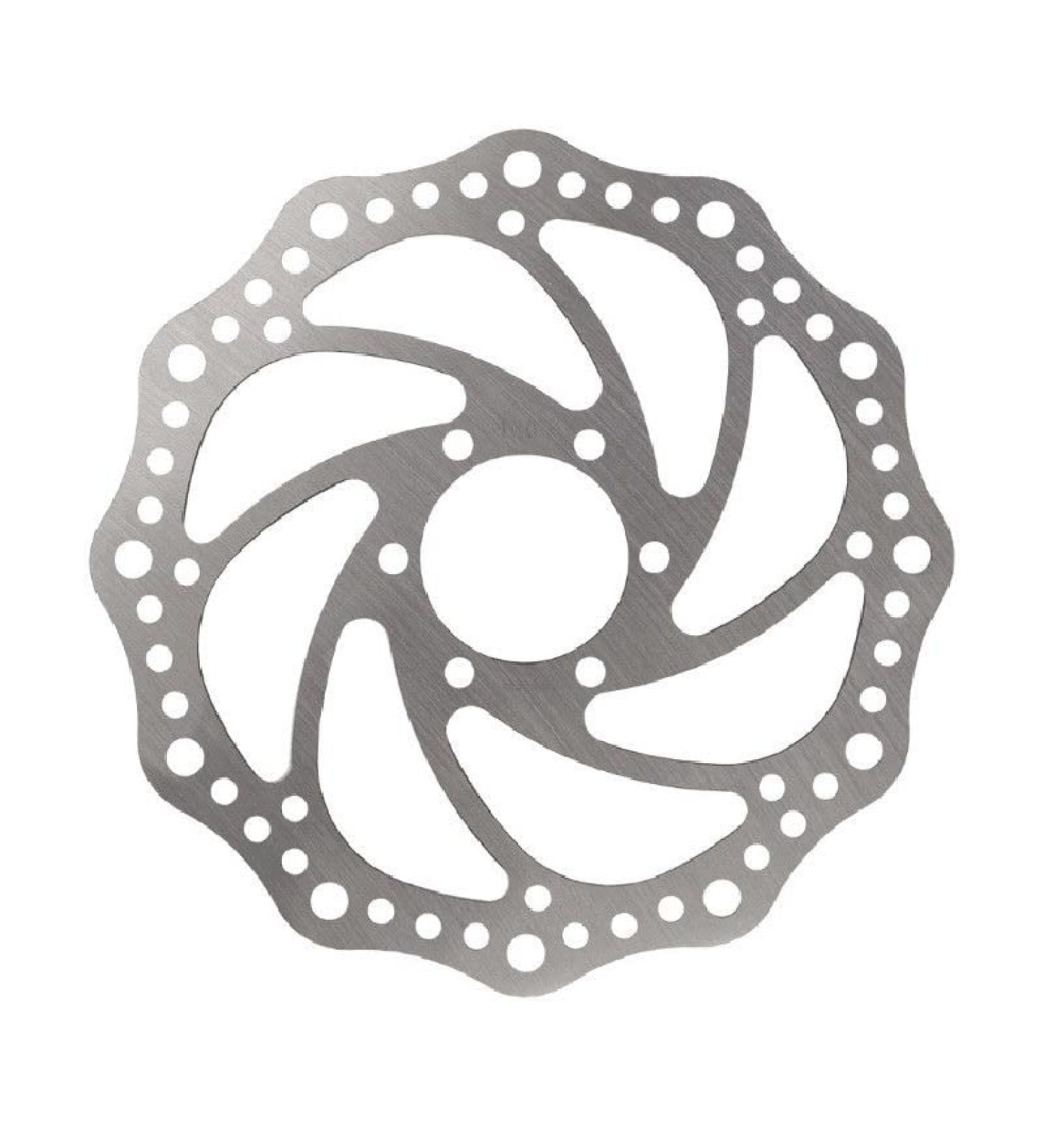 EVTSCAN 160mm Bike Brake Rotors with Threaded Hubs and Flange Adapter - 6 Bolts - Buy Online on GoSupps.com