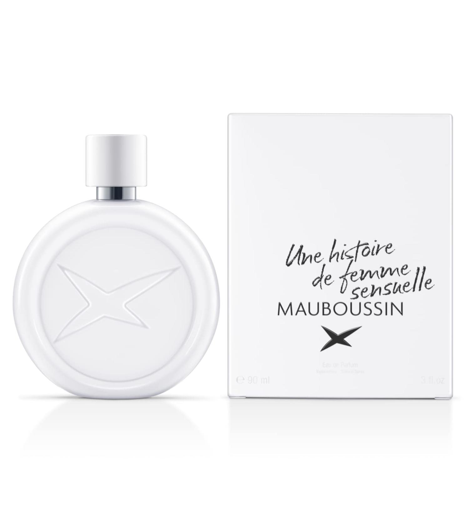 Mauboussin - Une Histoire de Femme Sensuelle 90ml (3 Fl Oz) - Eau de Parfum for Women - Floral Musky & Gourmand Scents - Buy Online on GoSupps.com