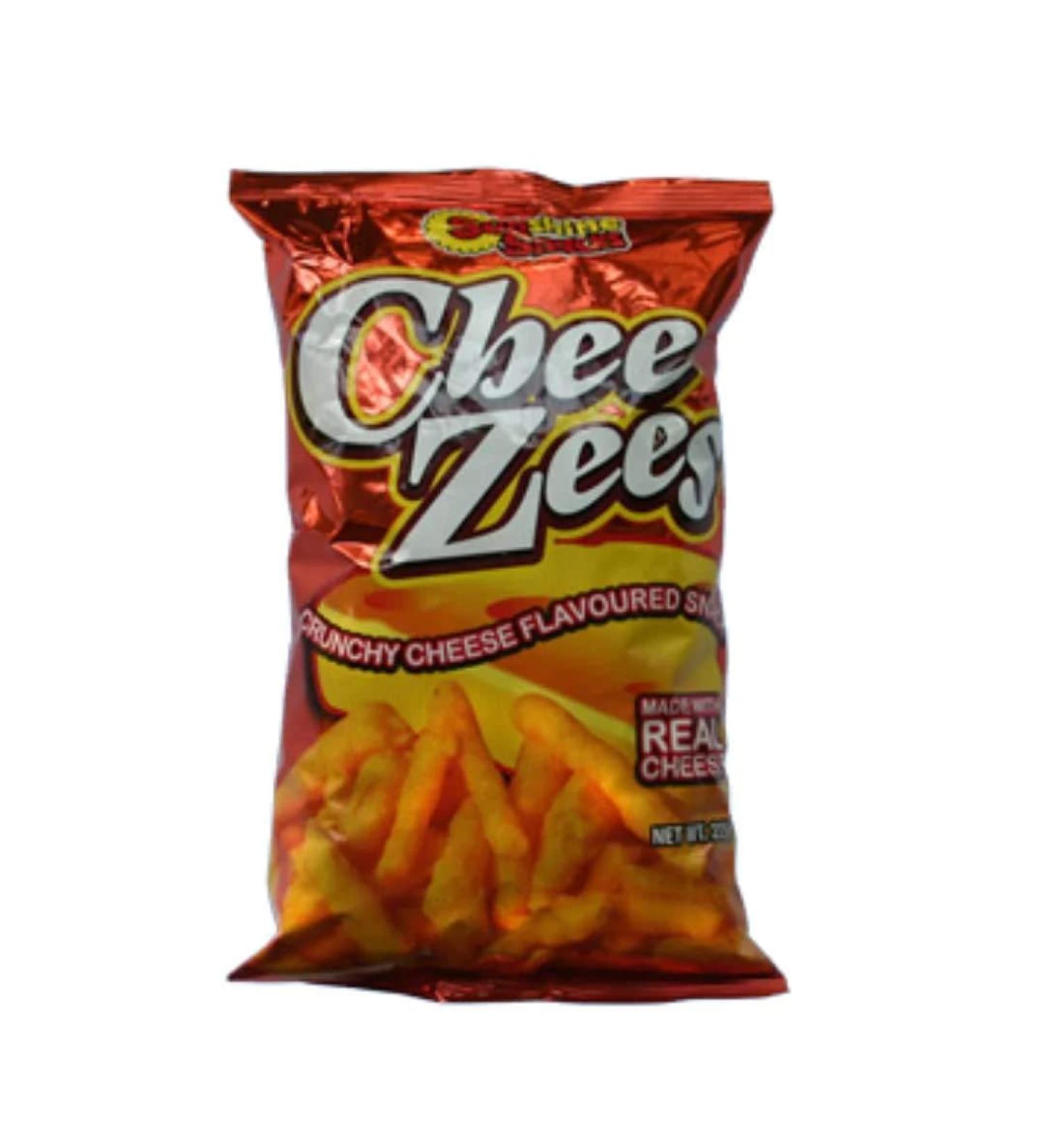Cheezees Family Pack 225g Box of 6-Fd