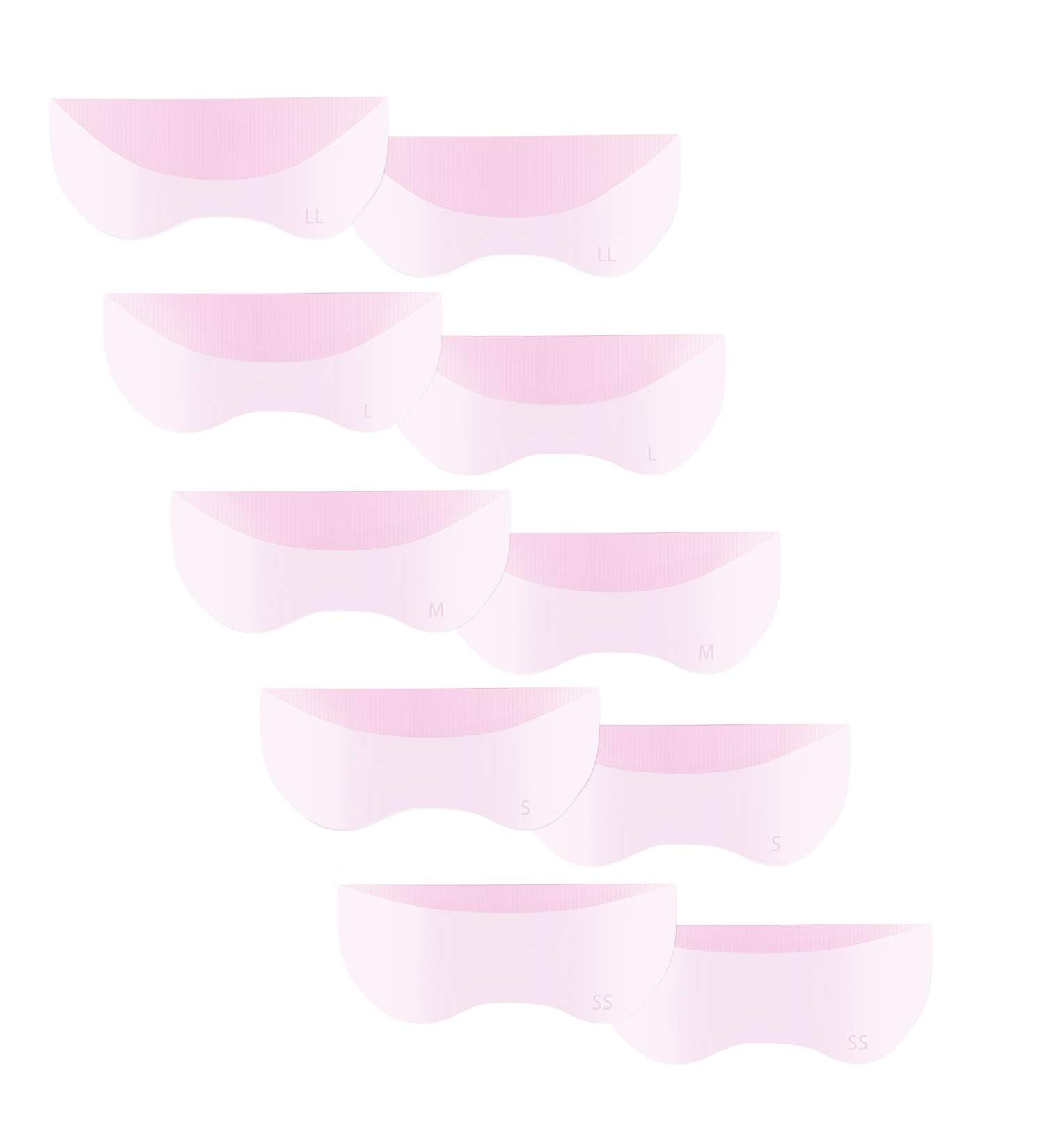 WEKON Silicone Eyelash Perming Pads 30 Pieces SS/M/L/LL for Perfect Lash Lift & Curling | International Shipping - Buy Online on GoSupps.com