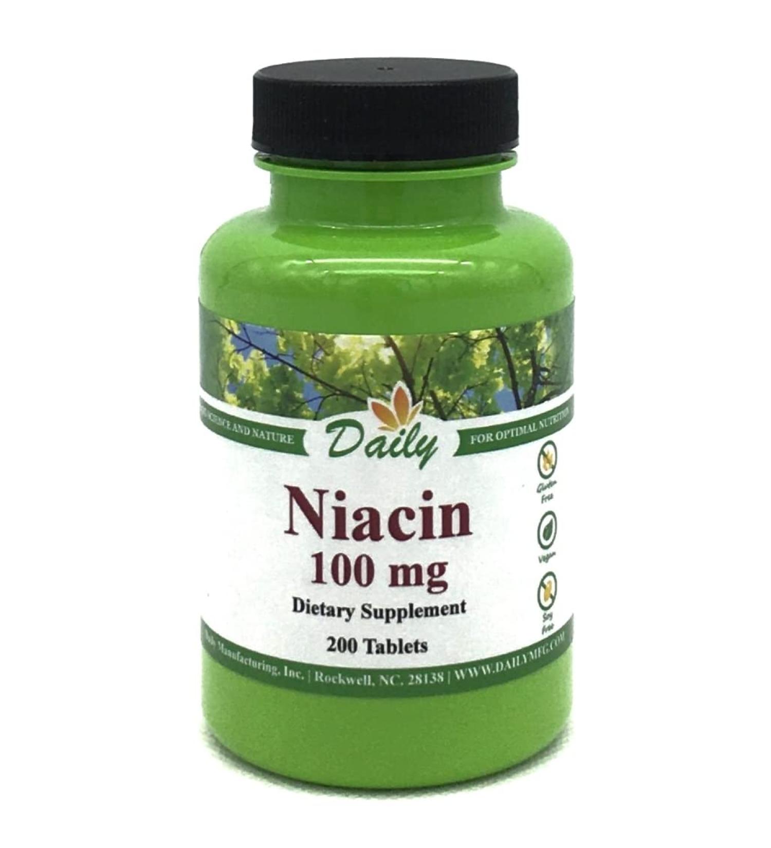Daily Manufacturing Niacin (Vitamin B3) - Buy Online on GoSupps.com