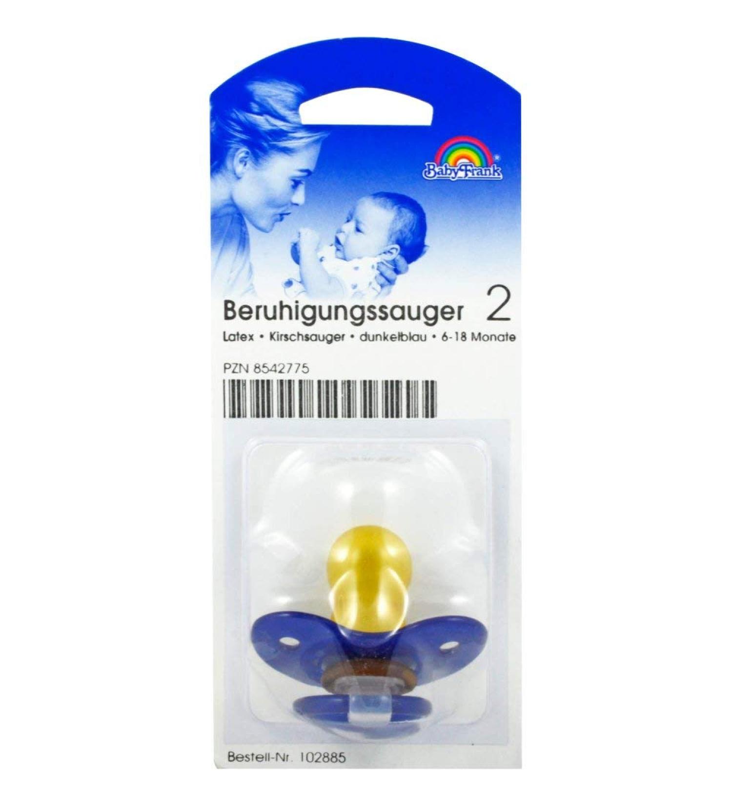 SUCTION CUP cherry large large disc dark blue 1 pc