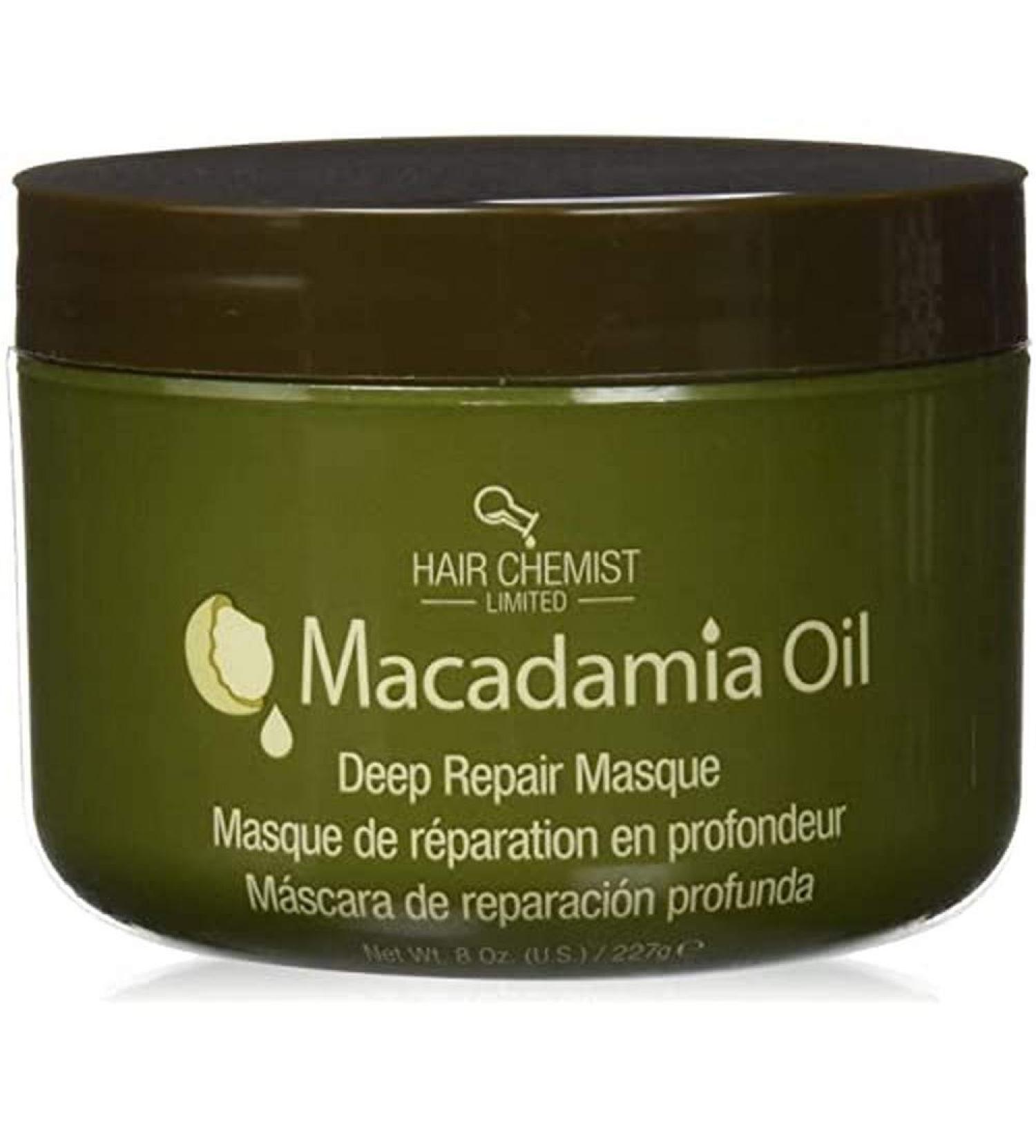 Hair Chemist Macadamia Oil Deep Repair Masque Net Wt. 8 oz