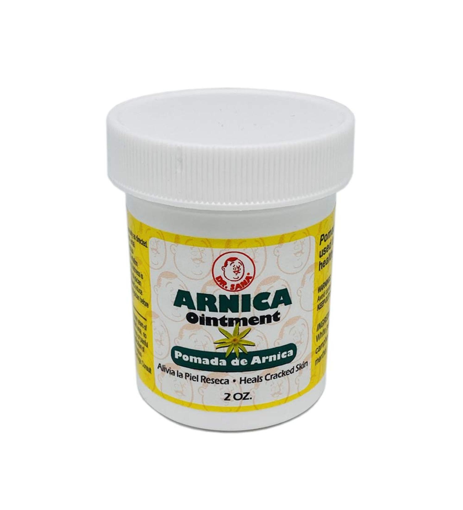 Arnica Ointment Pomada de Arnica 2 oz - Natural Pain Relief Cream - Buy Online on GoSupps.com