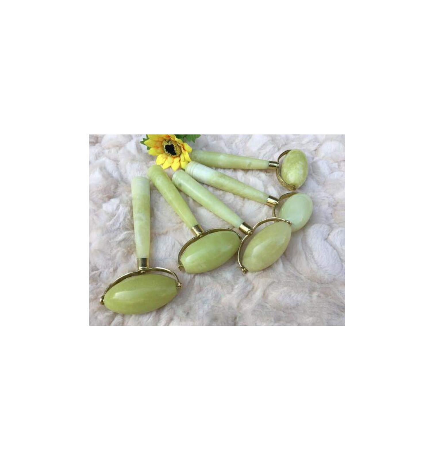 100% Natural Xiuyan Jade Single Point Roller (15cm6cm) - Buy Online on GoSupps.com