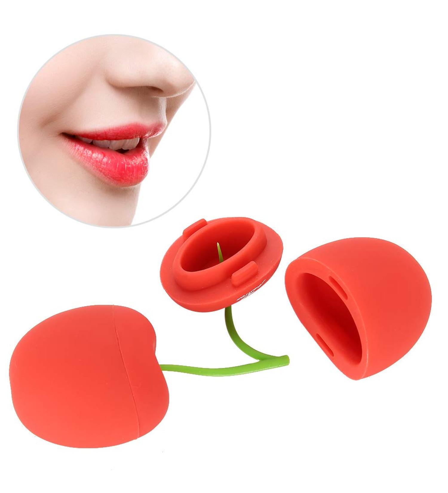 Lips Enhancer Plumper Device - Cherry-Shaped Suction Tool for Fuller Lips | International Shipping Available - Buy Online on GoSupps.com