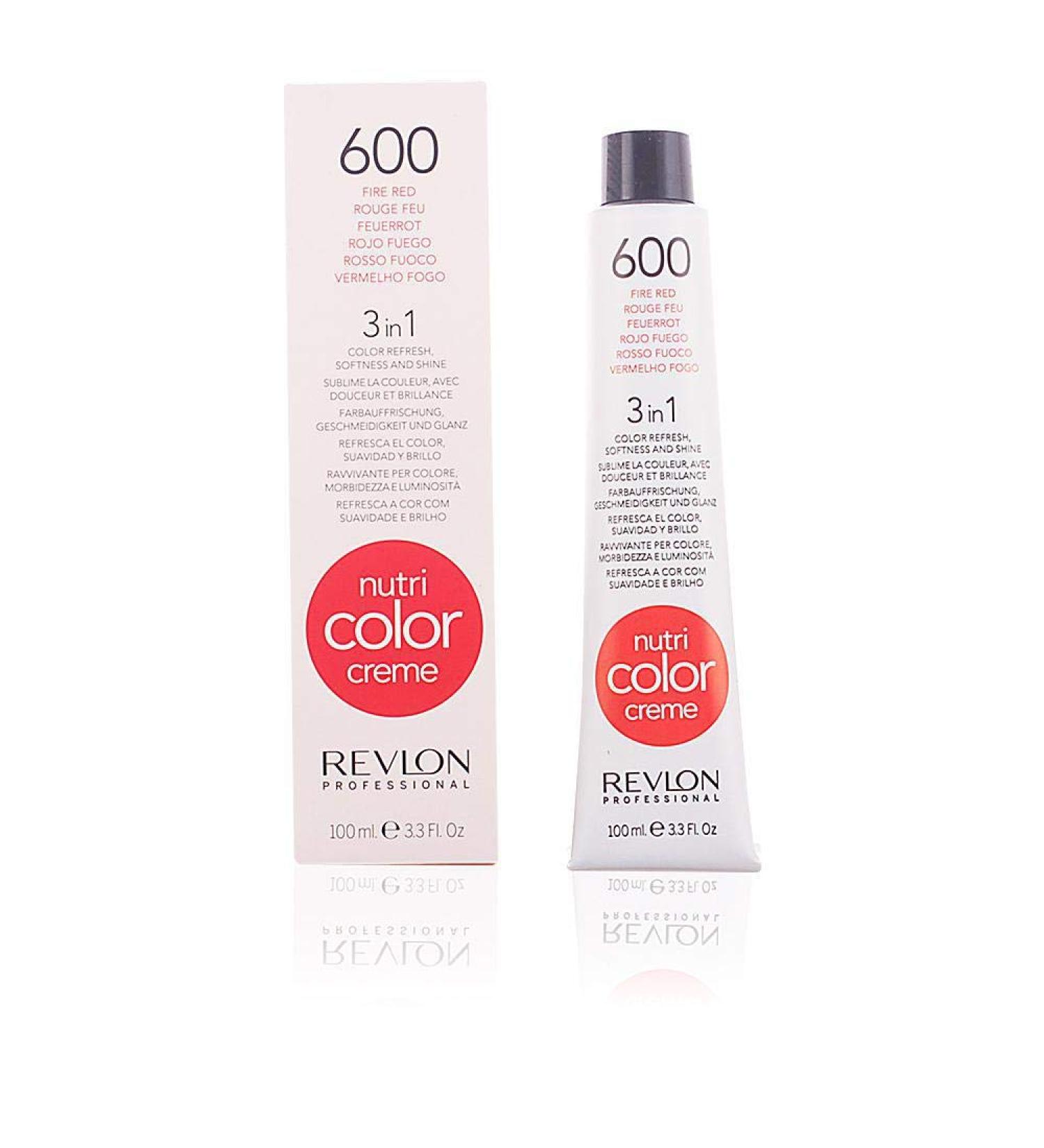 REVLON PROFESSIONAL Nutri Color Cr me No.600 Fire Red 1 pack (1 x 100 ml)