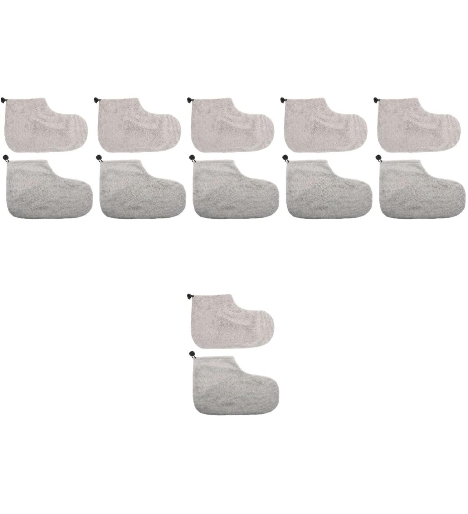 Beaupretty 6 Pairs Wax Therapy Warm Foot Cover Bathing Foot Cover Wax Warmer Foot Wear Beauty Wax Warmer Foot Cover Paraffin Wax Bath Liner Hot Wax Foot Bags Faux Buns Hot Wax Cover Cotton - Buy Online on GoSupps.com