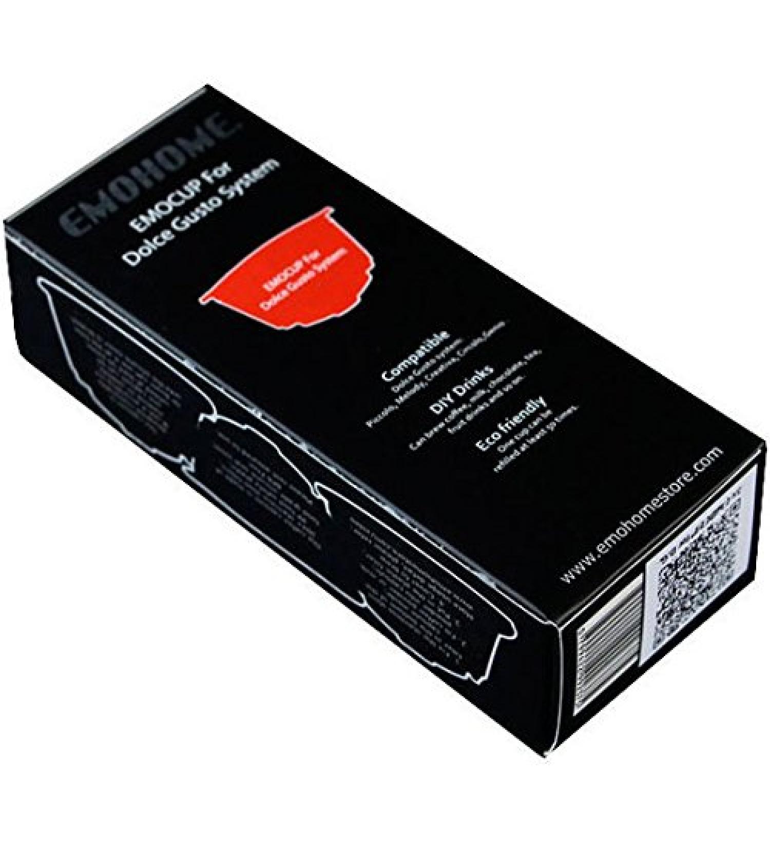  EMOHOME EMOCUP Refillable Capsules for DOLCE GUSTO 3 units - Buy Online on GoSupps.com
