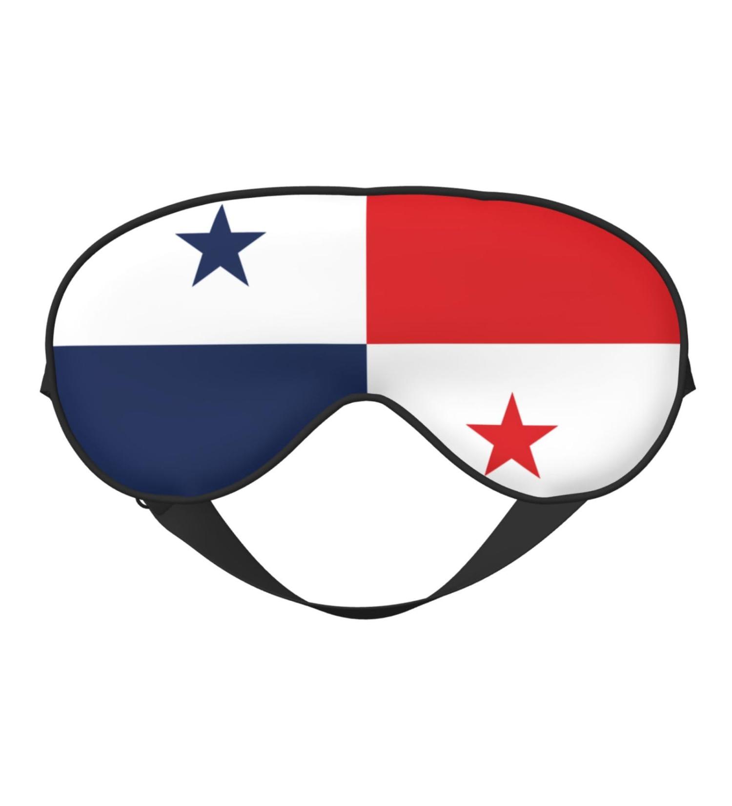 Flag of Panama Soft Eye Mask - Comfortable Light Blocking Sleep Mask for Side Sleepers | Relaxing Pressure-Free Eyemask - Buy Online on GoSupps.com