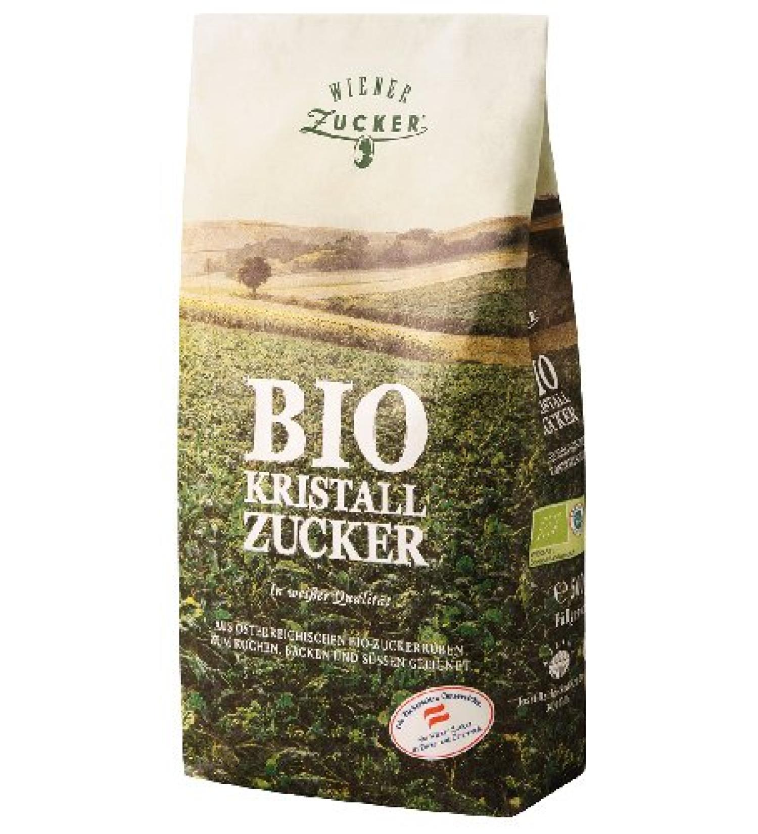 5x Viennese Sugar - Organic Crystal Sugar - 500g