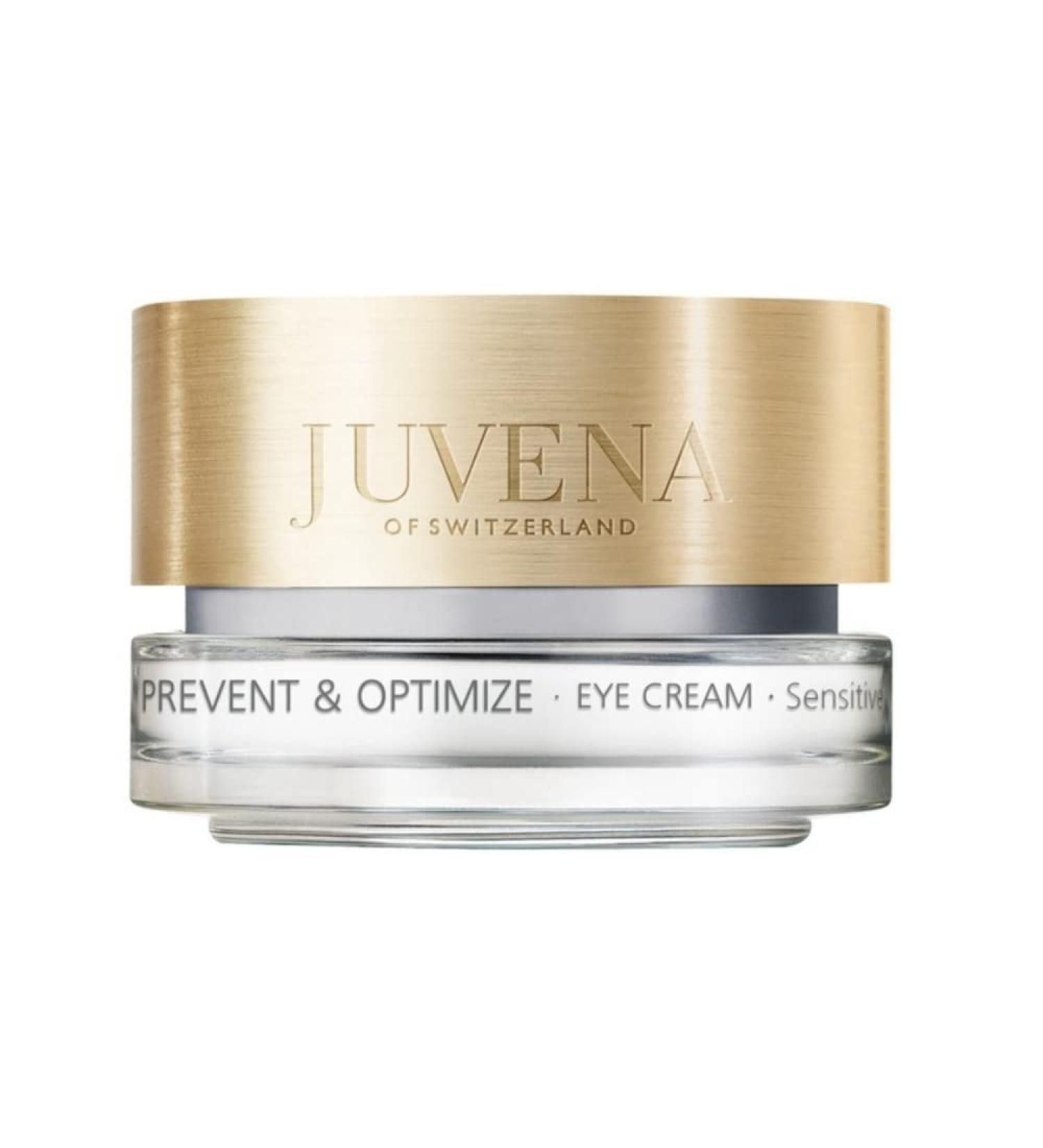 Juvena Prevent & Optimize Eye Cream for Women | Unscented Sensitive Formula | 15 ml (1 Pack) - Best Anti-Aging Skincare - Buy Online on GoSupps.com