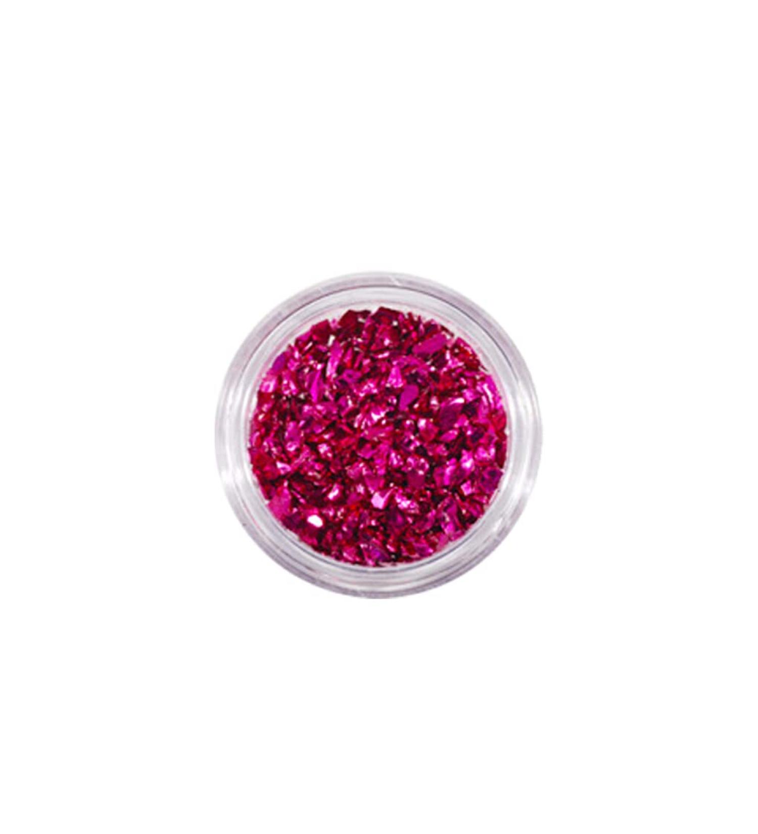dijiusidy Nail Art Crushed Glass Stones Irregular Glitter Crystal Fragment DIY Rhinestone Fillers Mobile Phone Jewelry Making Rose Red - Buy Online on GoSupps.com